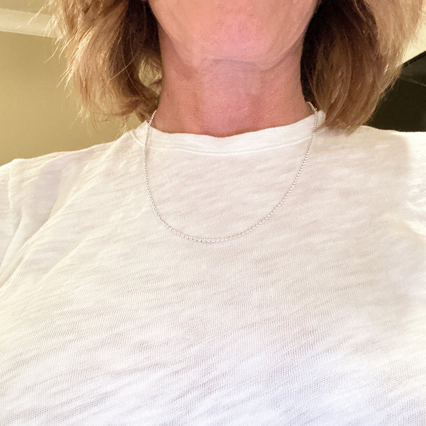 VIRGINS SAINTS & ANGELS VSA Sterling Silver Chain 17-18-19-20"