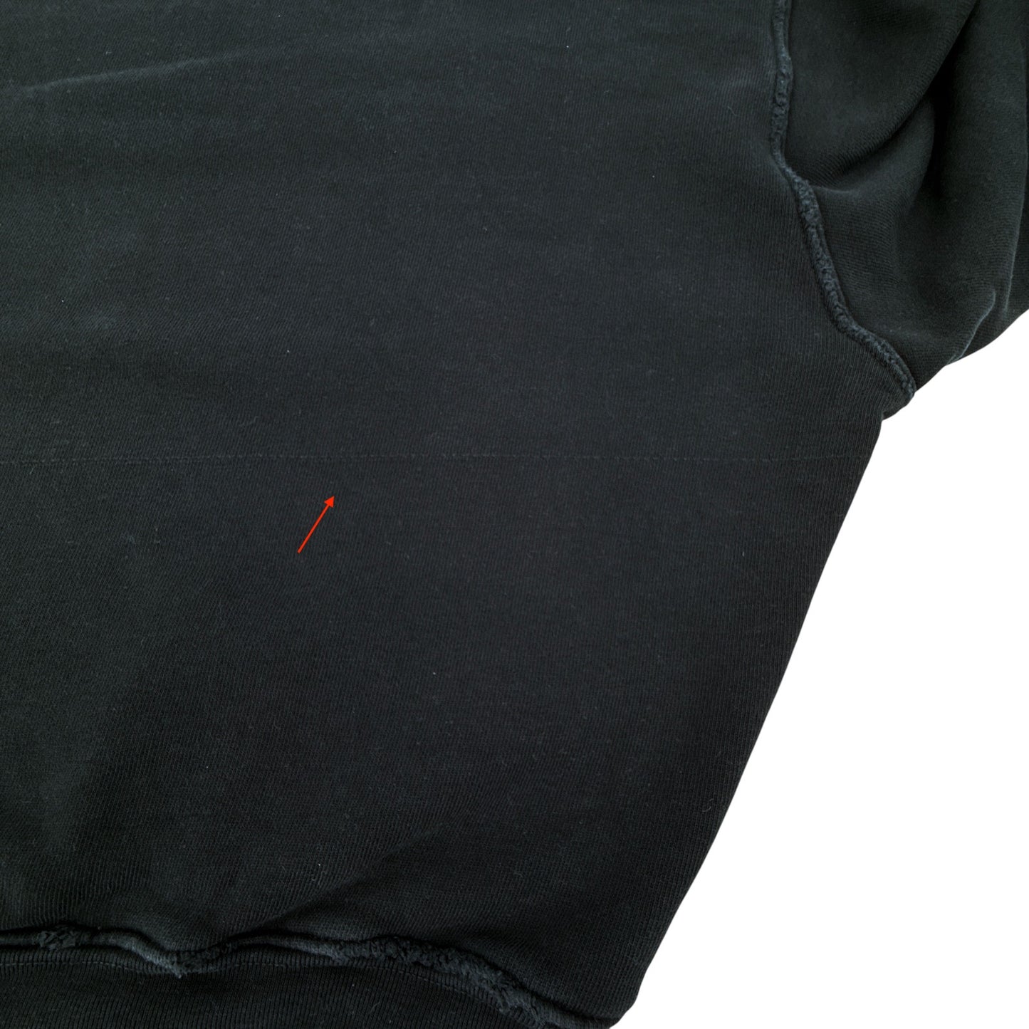 RE/DONE Recycle Distressed Crew Sweatshirt S