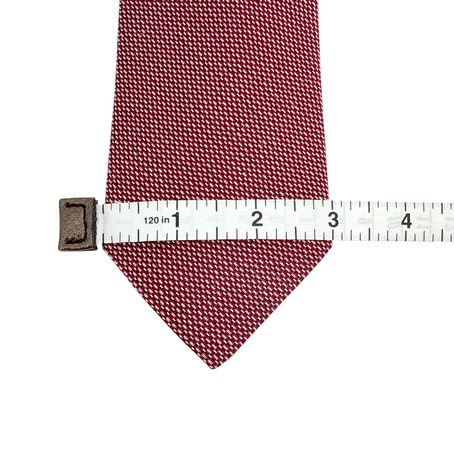 NEIMAN MARCUS Silk Tie in Red