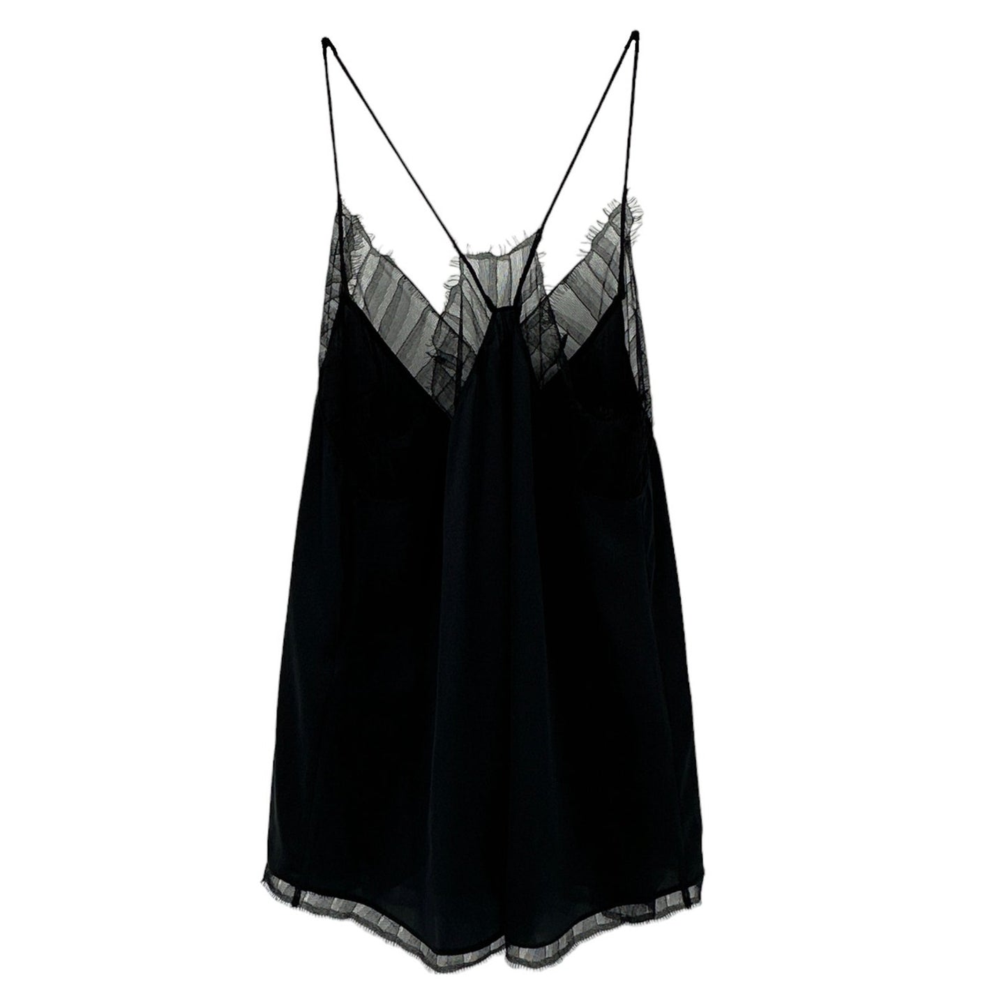 IRO Berwyn Silk Camisole in Black FR36|Small