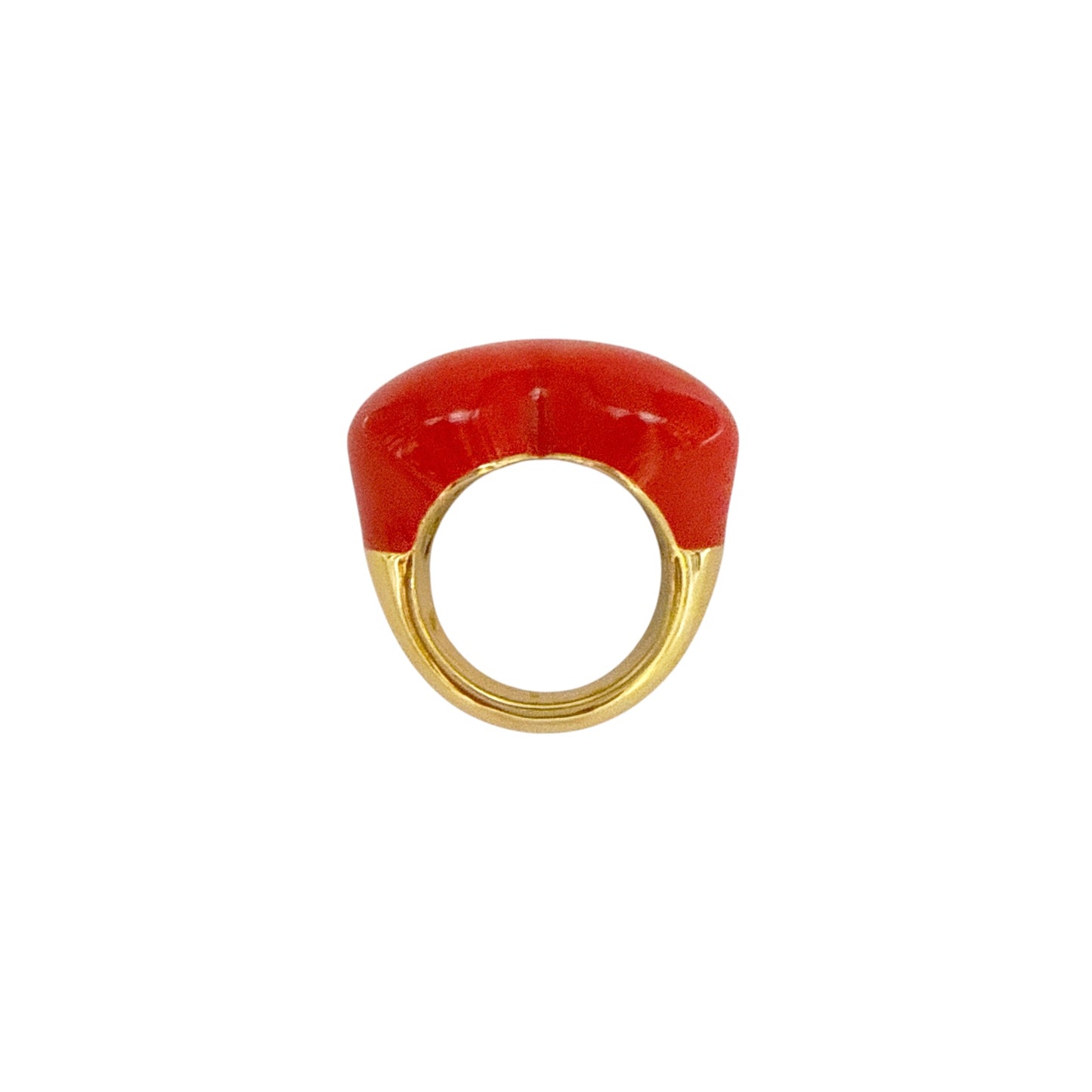 KATE SPADE Heart You Statement Ring in Red 5