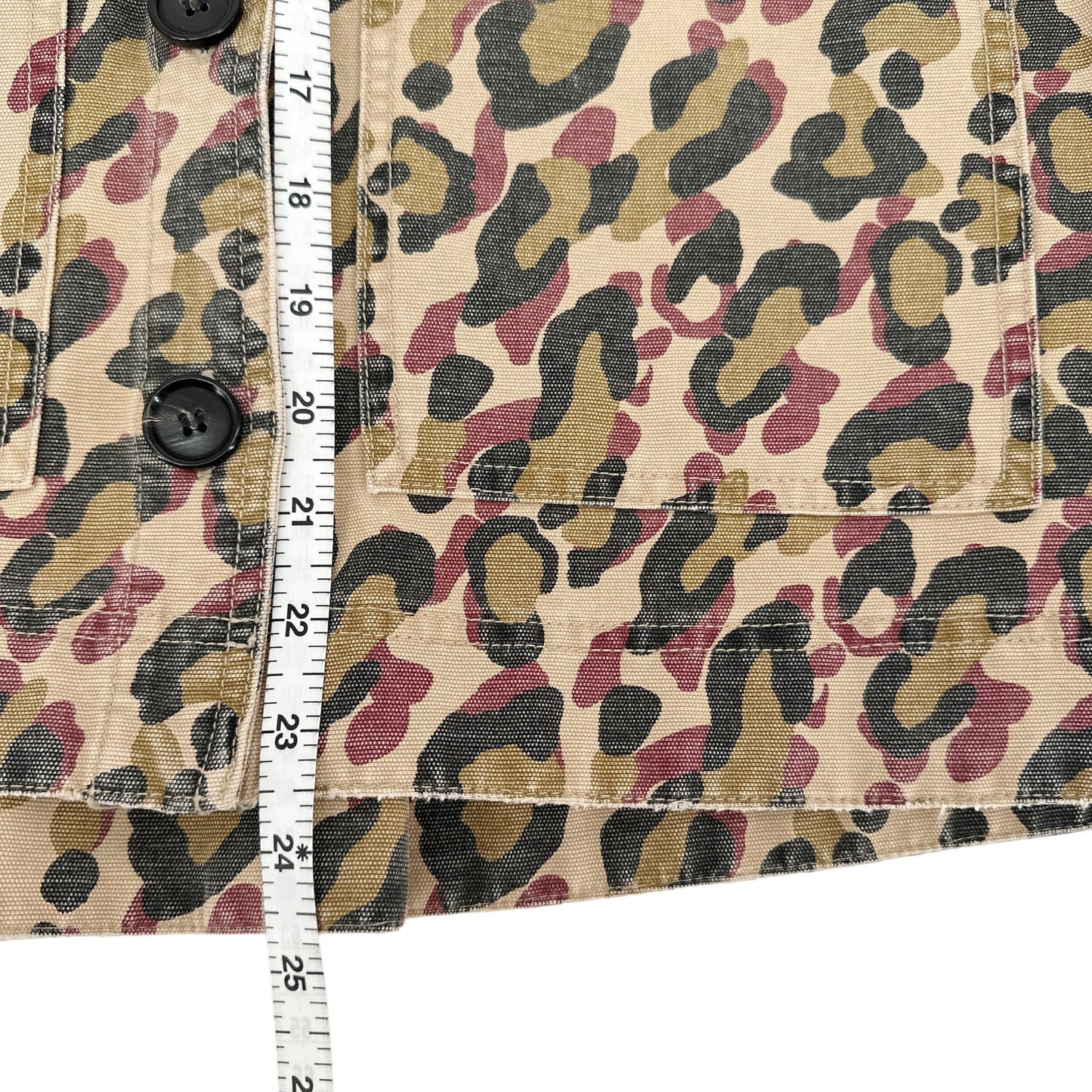 VERONICA BEARD Mercer Leopard Print Jacket | S