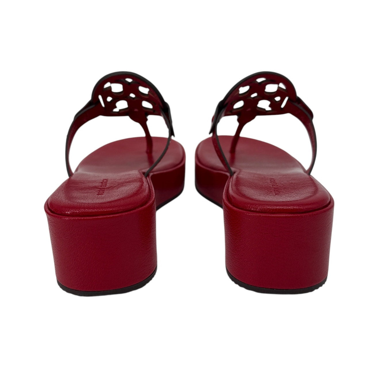 TORY BURCH Miller Wedge Sandal in Tory Red 7