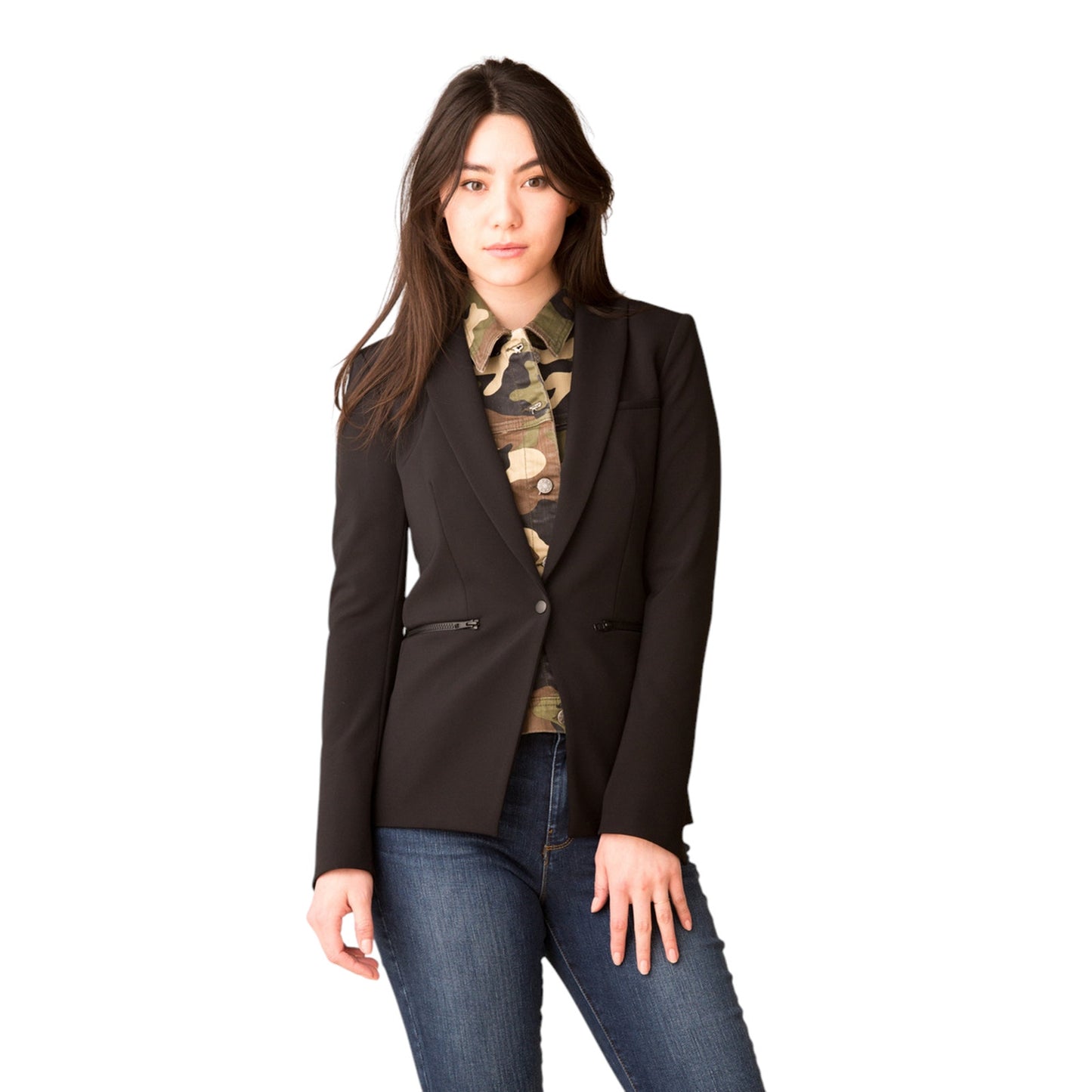 VERONICA BEARD Slate Camo Dickey