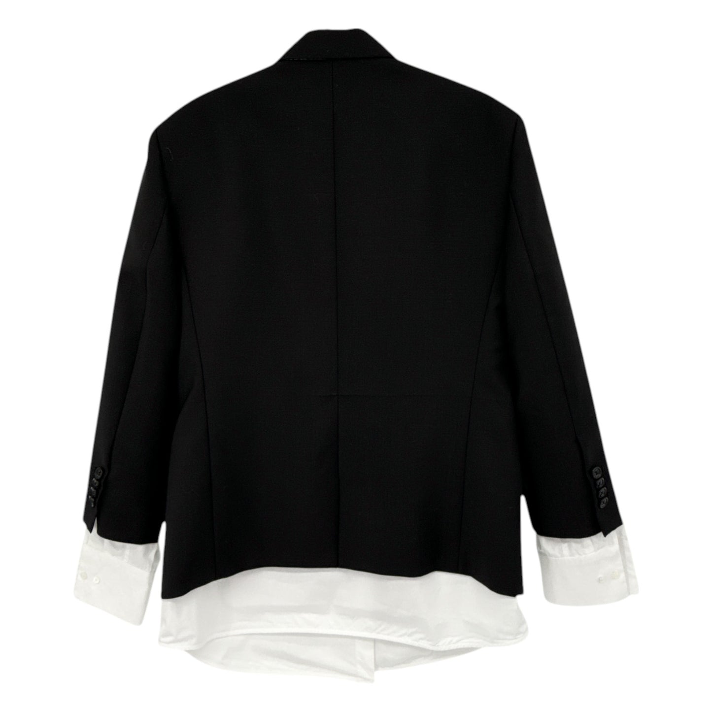 No.21 Double Breasted Blazer in Black EU40|S