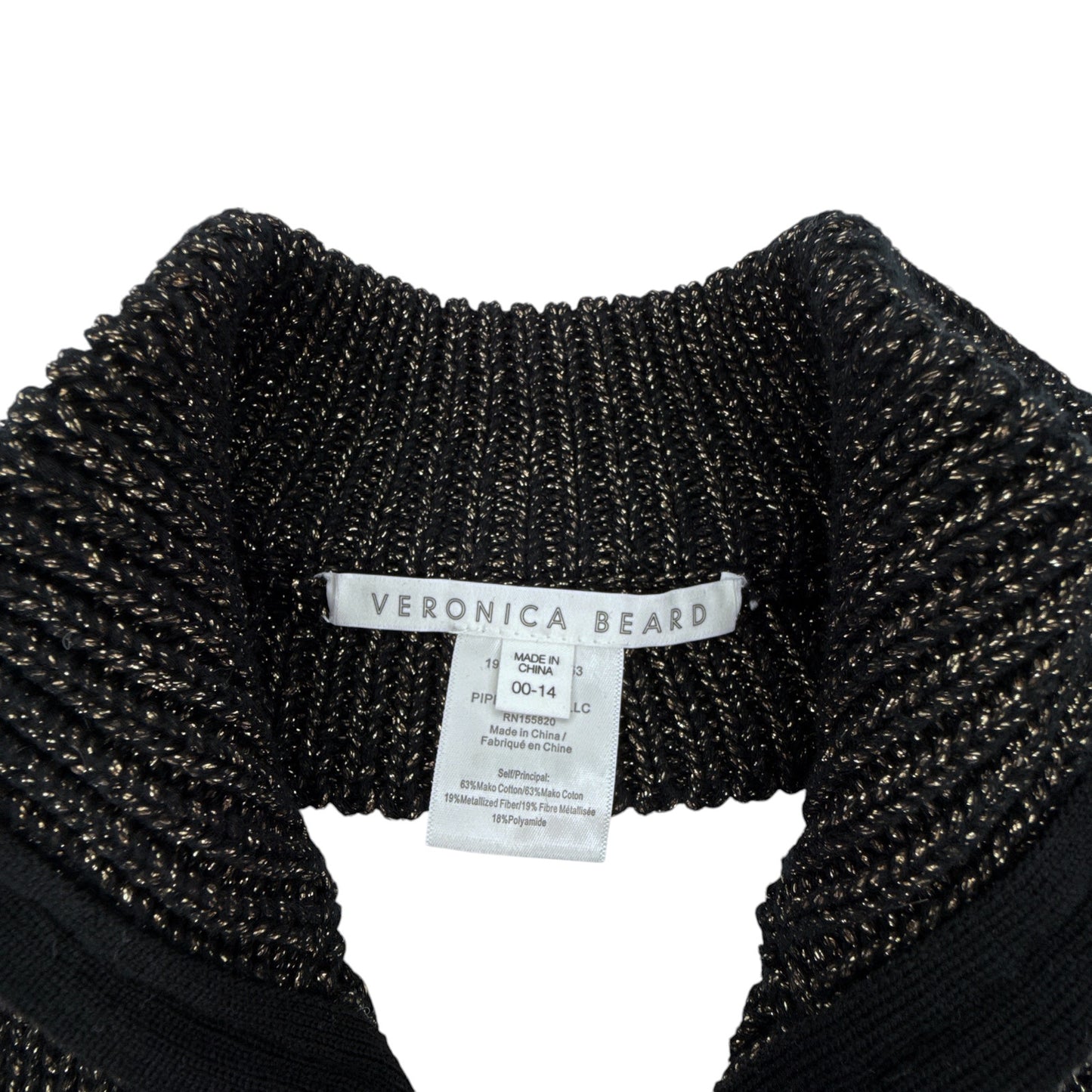 VERONICA BEARD Walden Dickey in Black & Gold