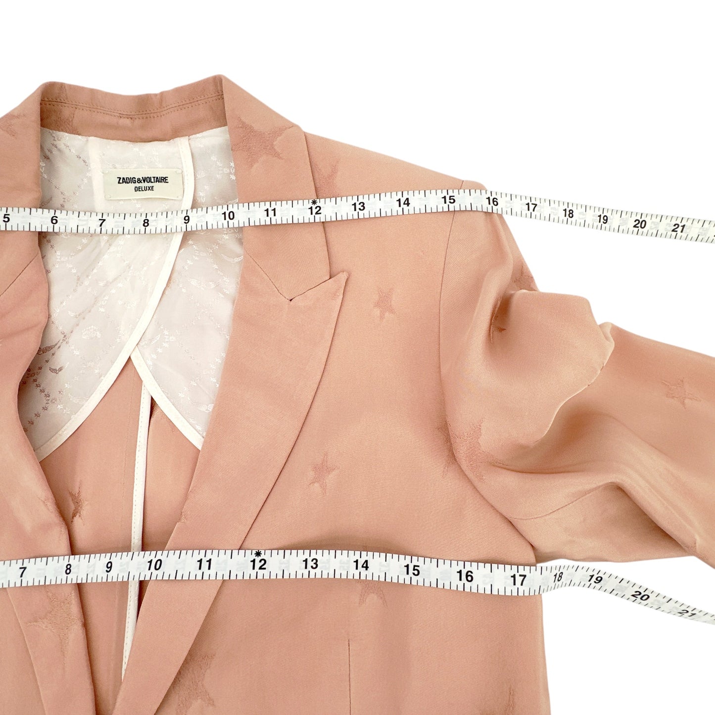 ZADIG & VOLTAIRE Deluxe Victor Star Blazer FR36