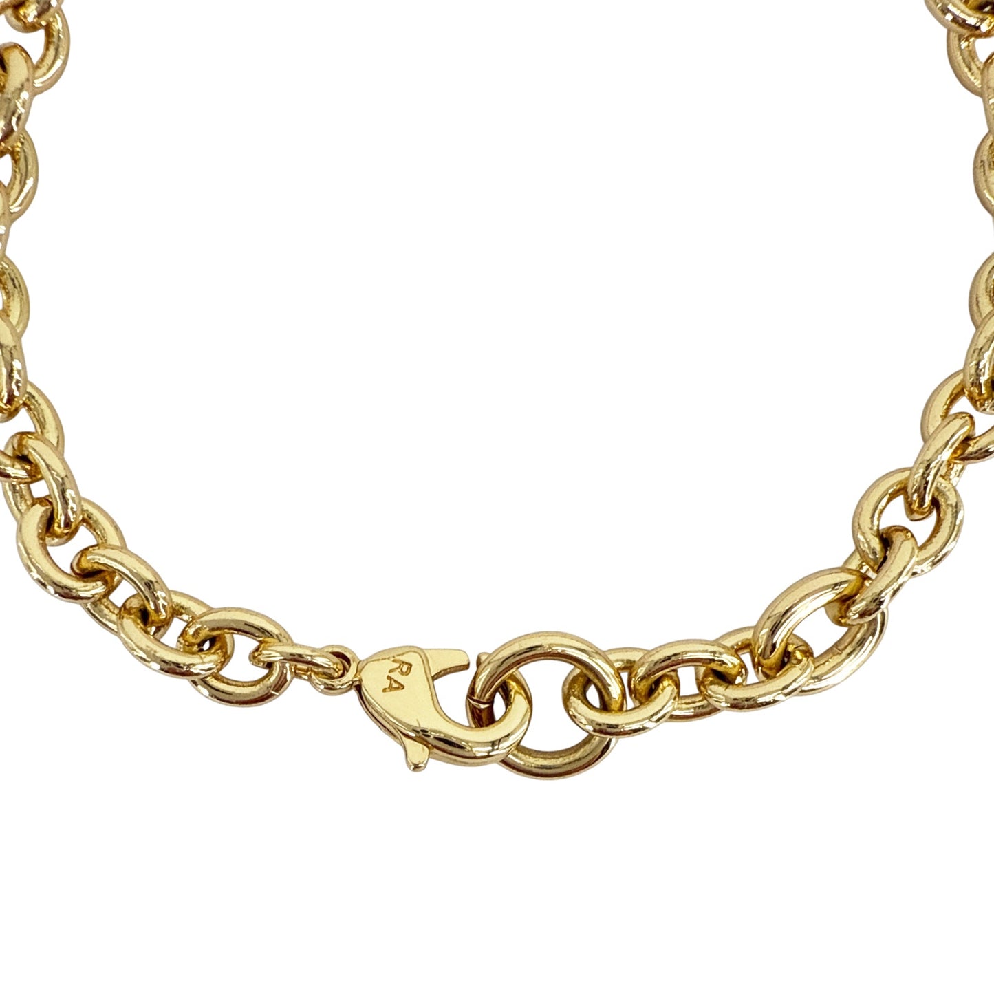 ROXANNE ASSOULIN The Mini Happy Heart Bracelet in Gold