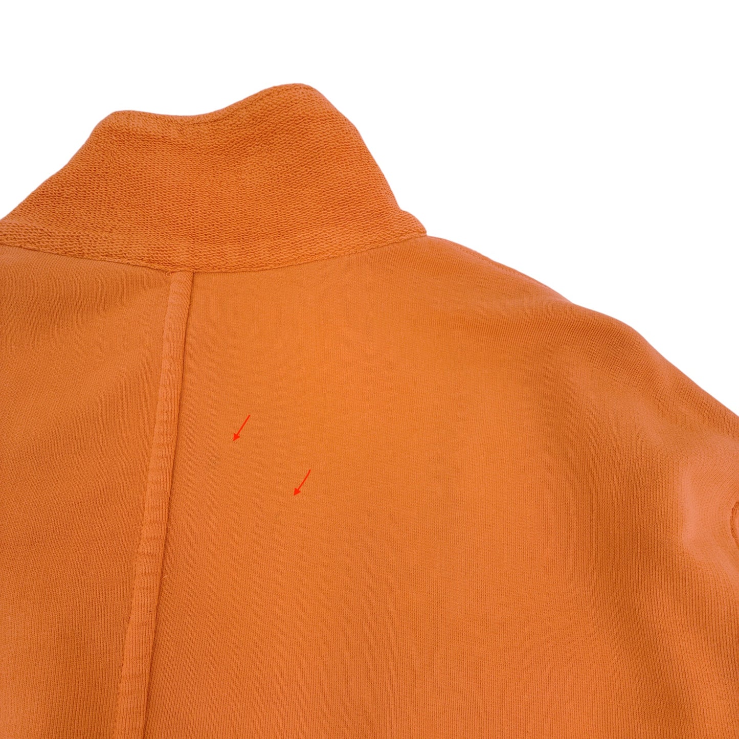 STAUD French Terry Zip Front Sweatshirt S