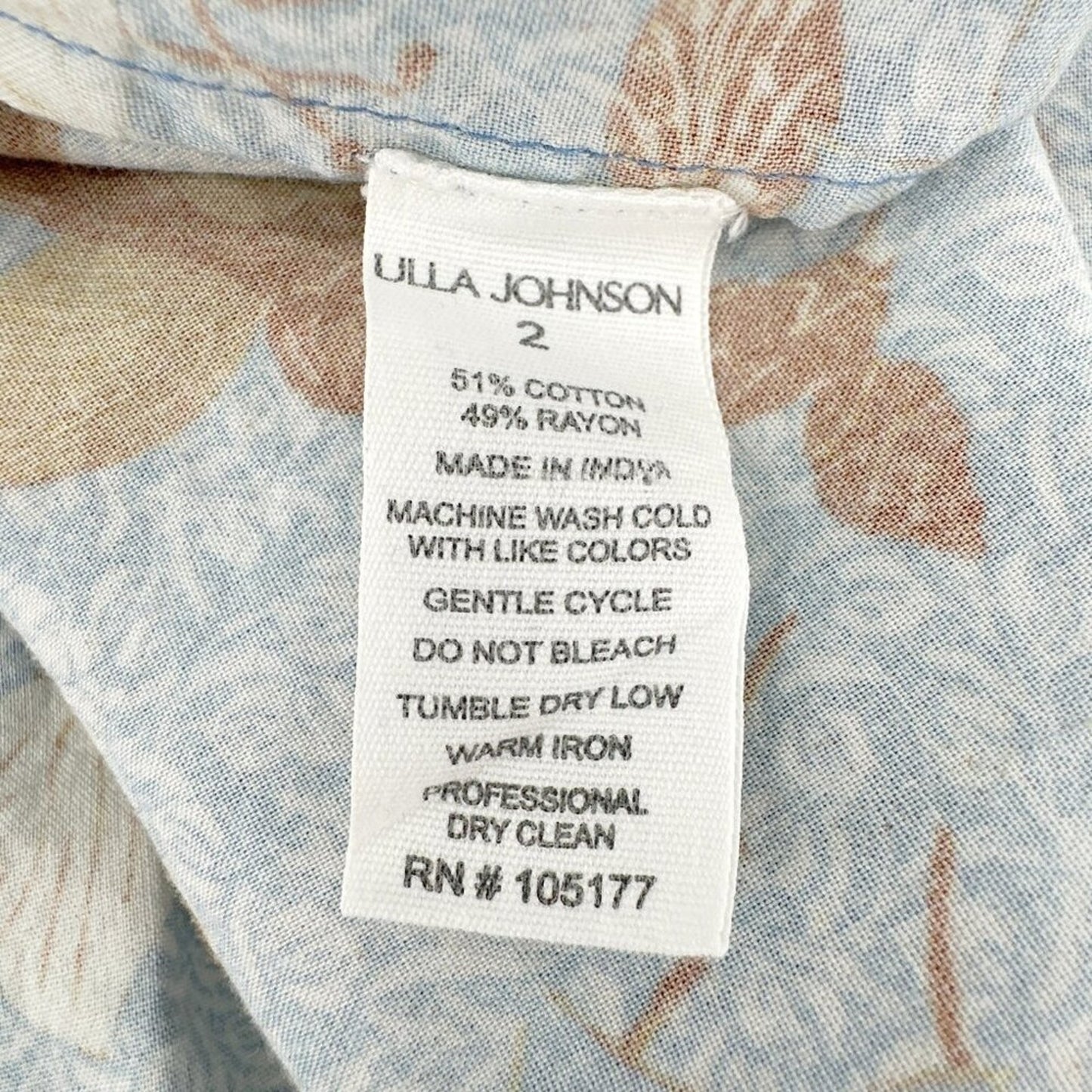 ULLA JOHNSON Gail Dress in Lapis 2