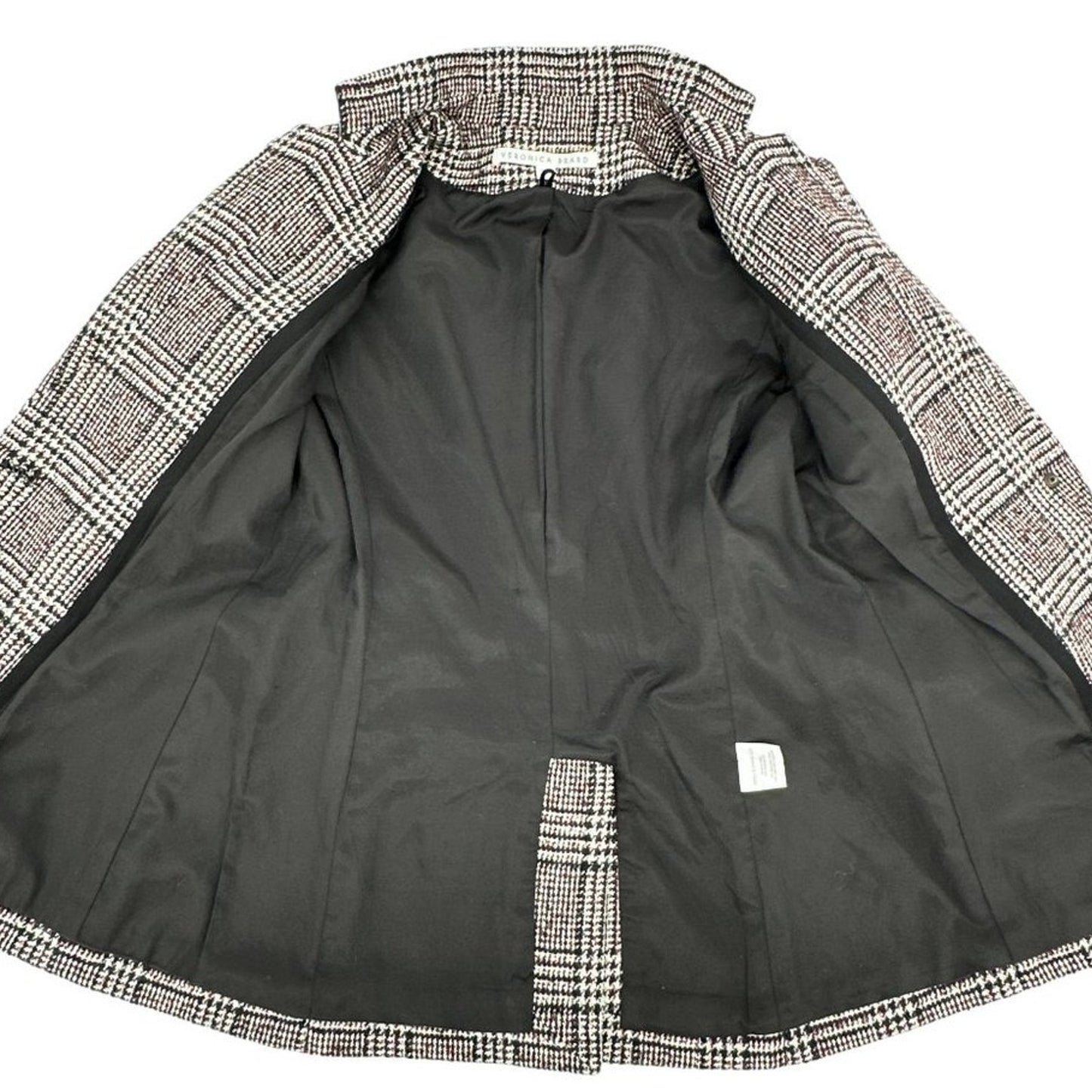VERONICA BEARD Upcollar Cutaway Dickey Jacket Blazer 0
