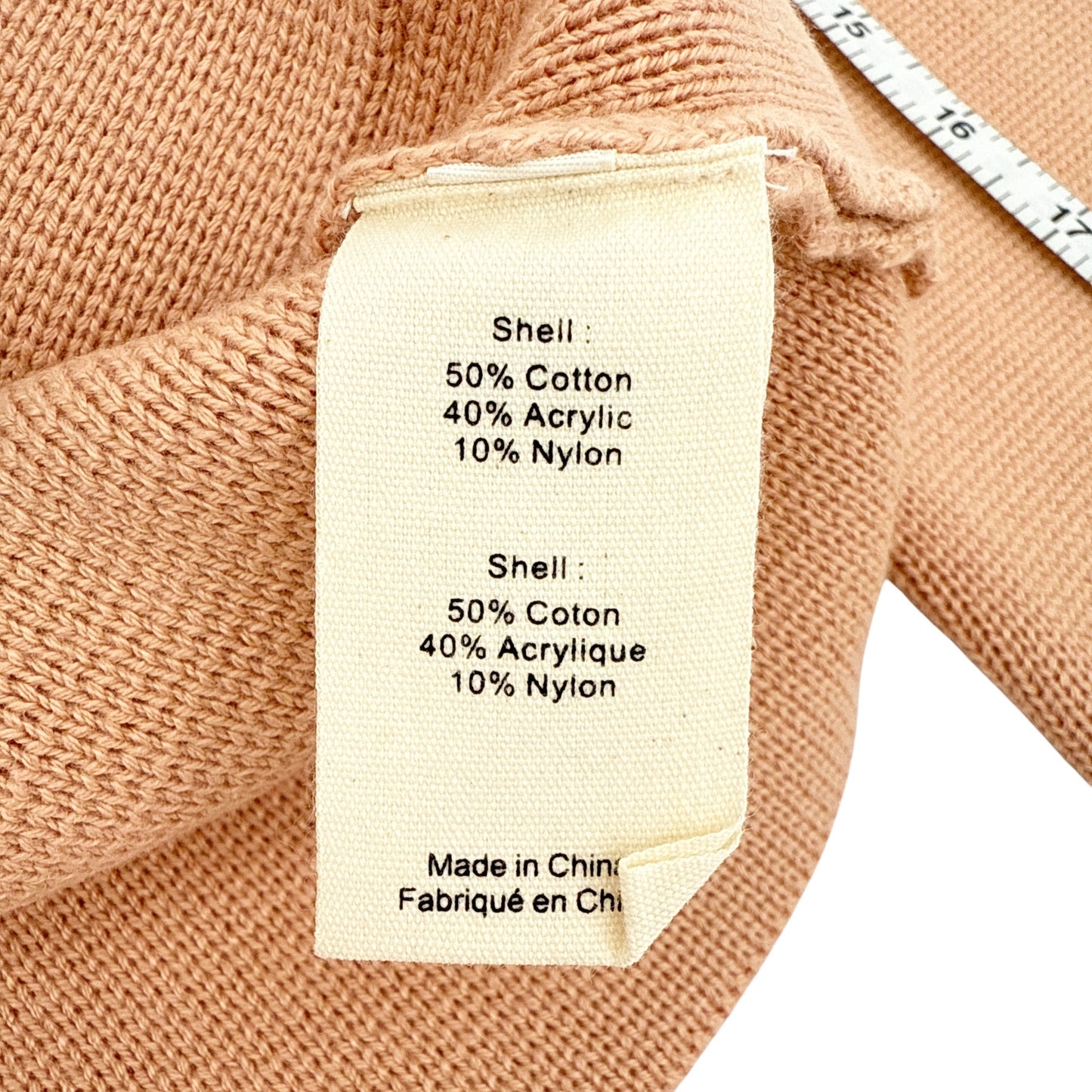 L'AGENCE Sofia Knit Blazer in Dusty Pink S