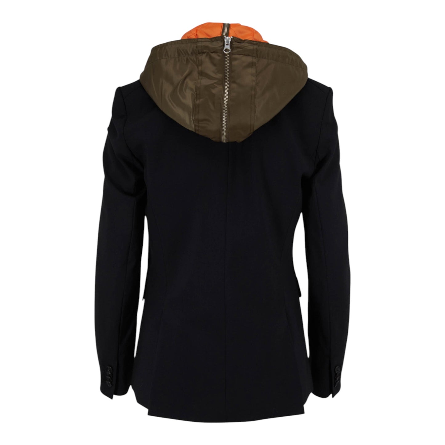 VERONICA BEARD Oakleigh Hooded Dickey in Army Green