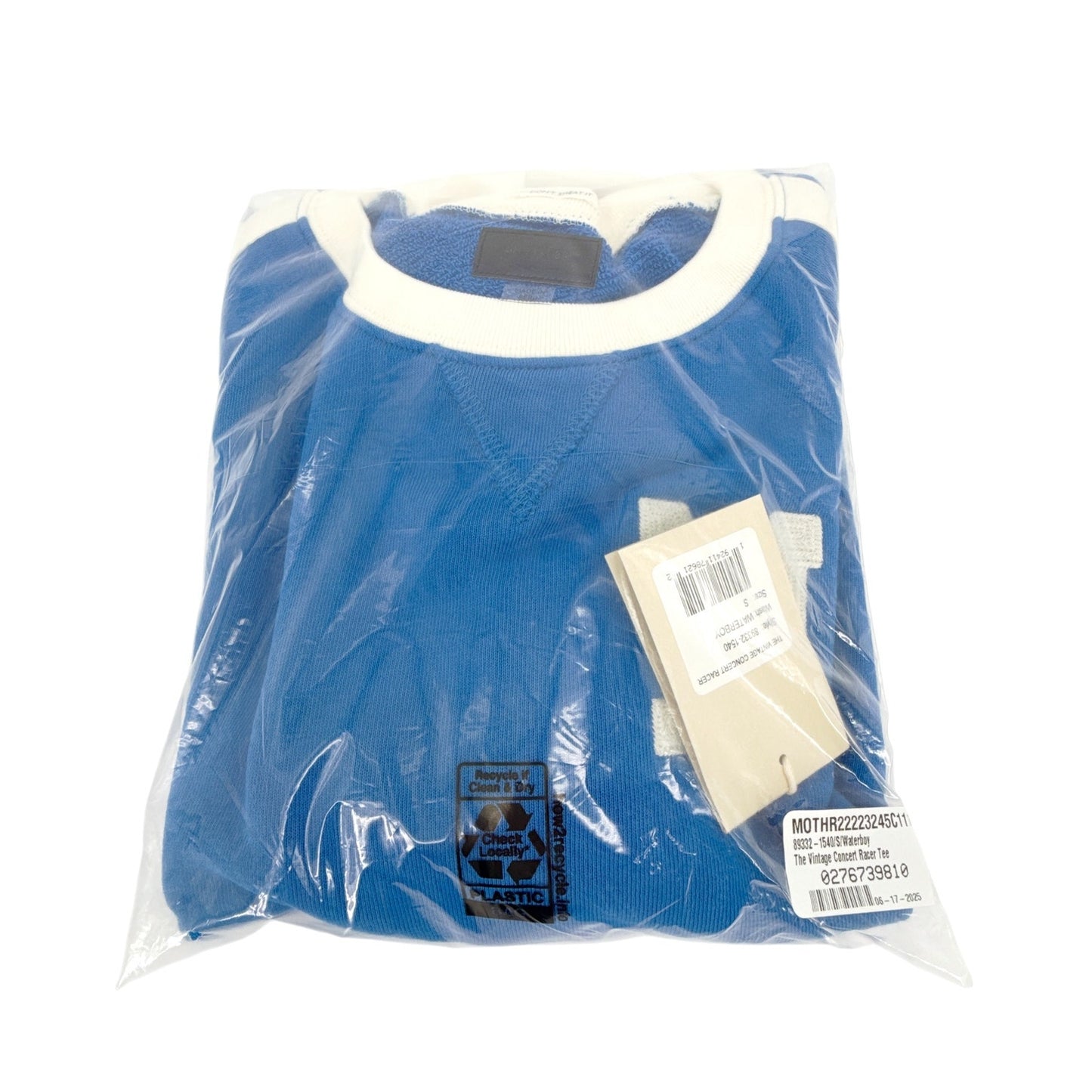 MOTHER The Vintage Concert Racer Tee in Waterboy S