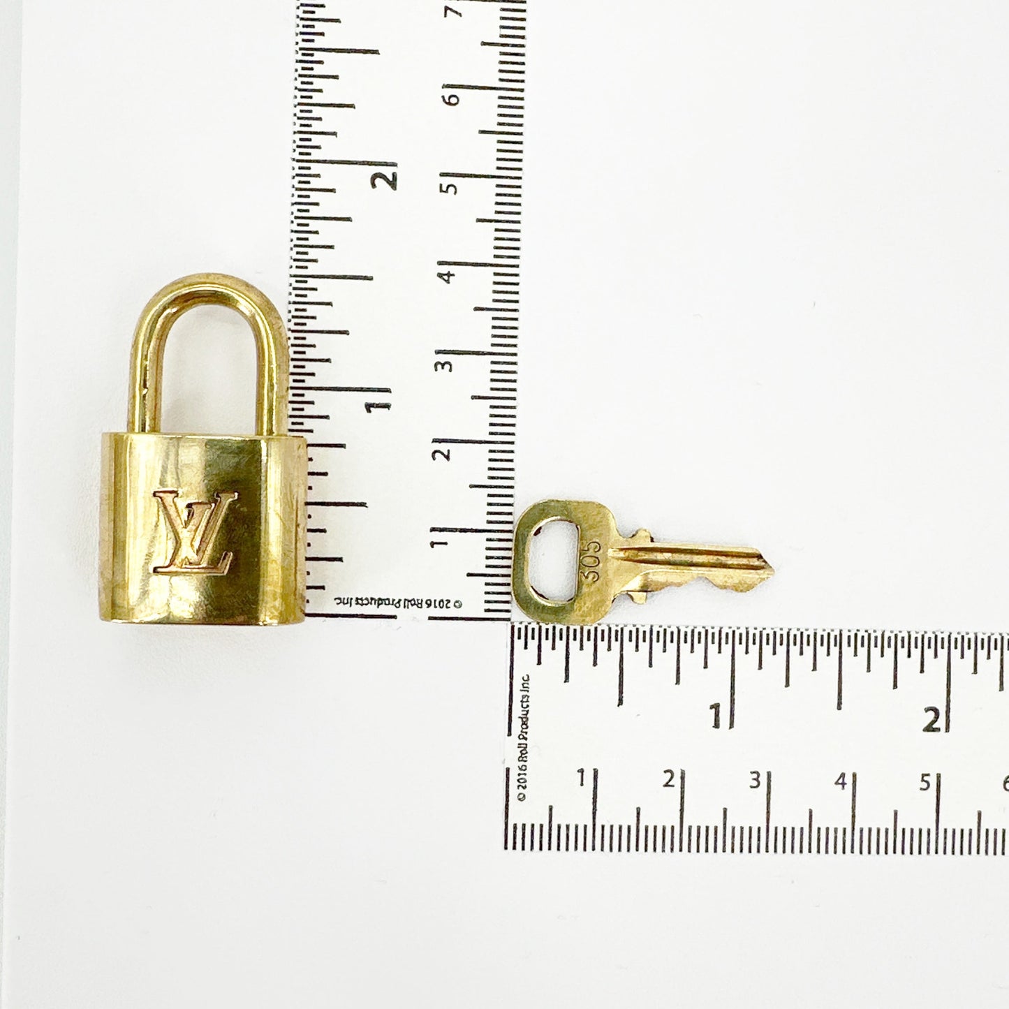 LOUIS VUITTON Padlock & Key Set #305