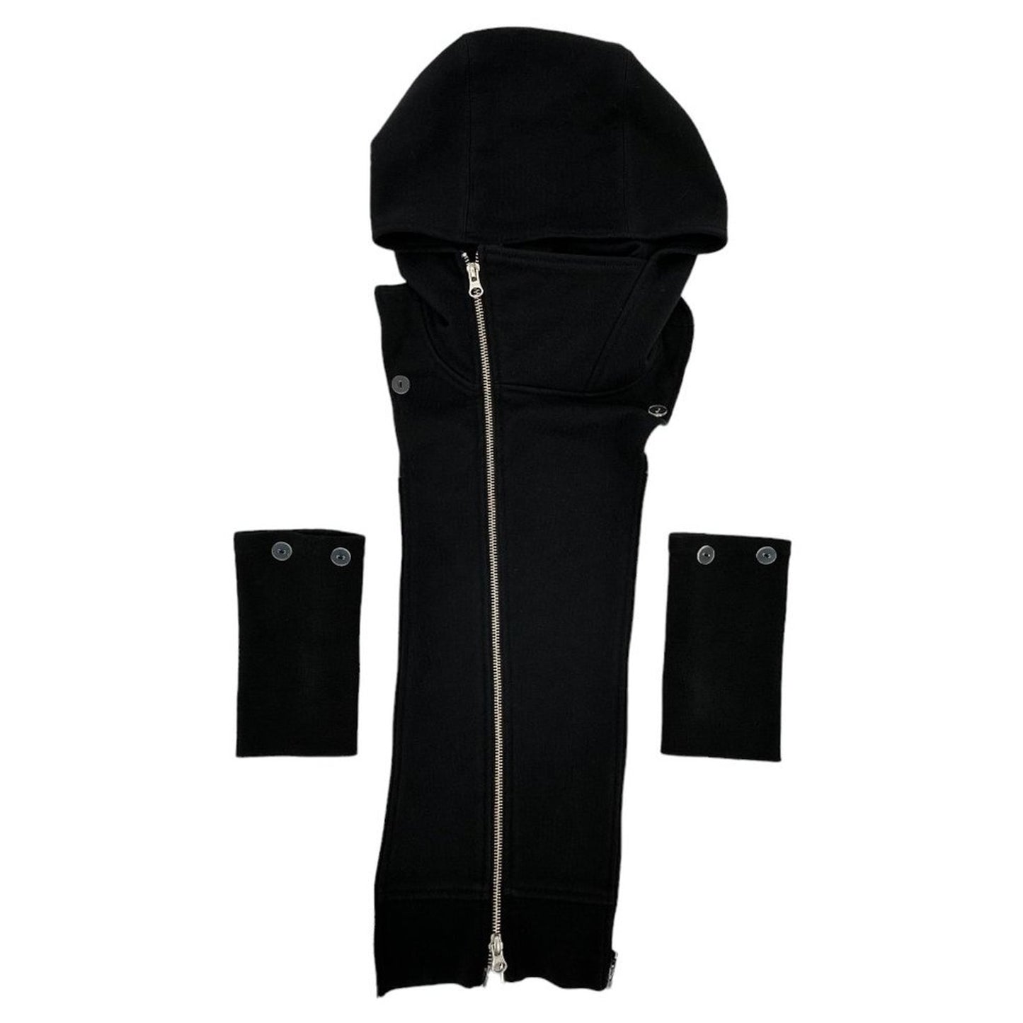 VERONICA BEARD Doni Hoodie Dickey & Cuffs in Black