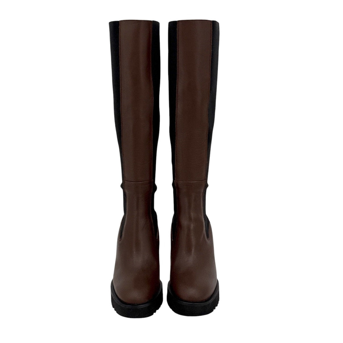 ATP Atelier Hella Leather Boots in Chocolate 37