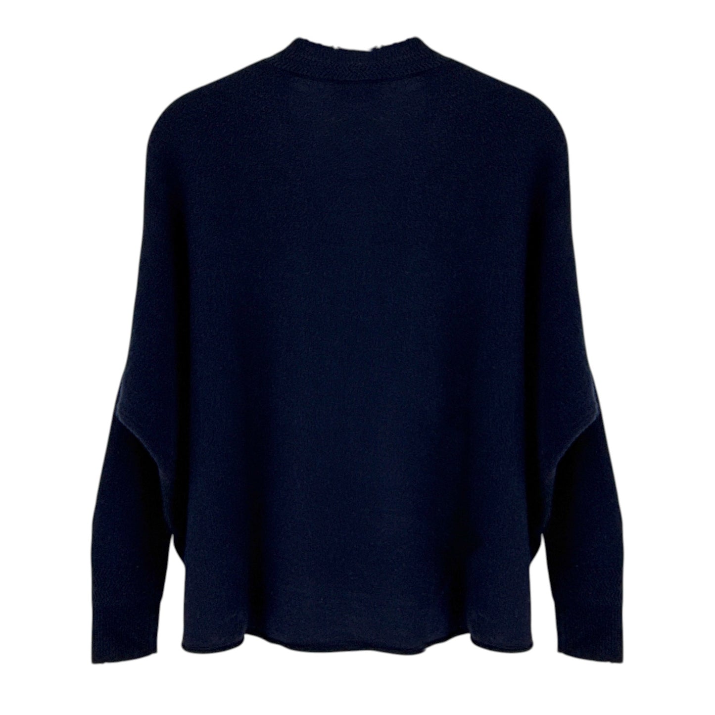 27 MILES Cashmere V-Neck Sweater Navy XS
