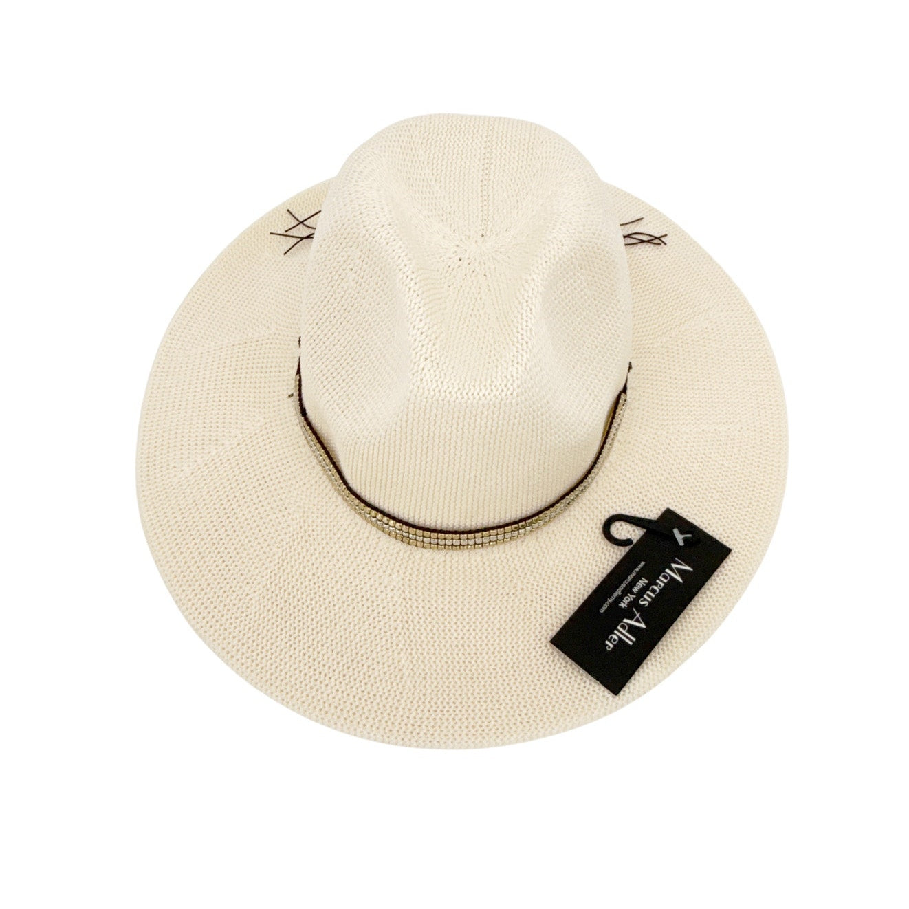 MARCUS ADLER The Taylor Panama Packable Hat in Ivory