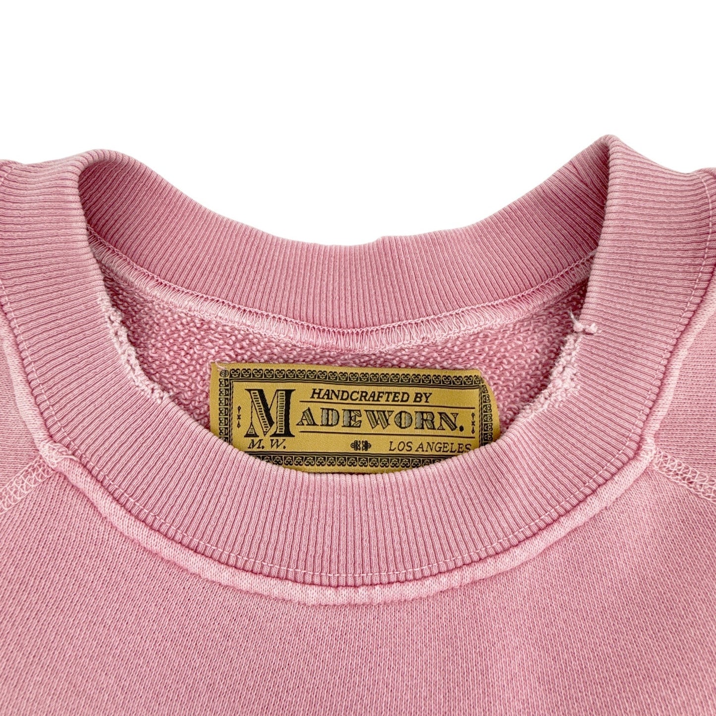 MADEWORN Grateful Dead Shrunken Sweatshirt in Petal M