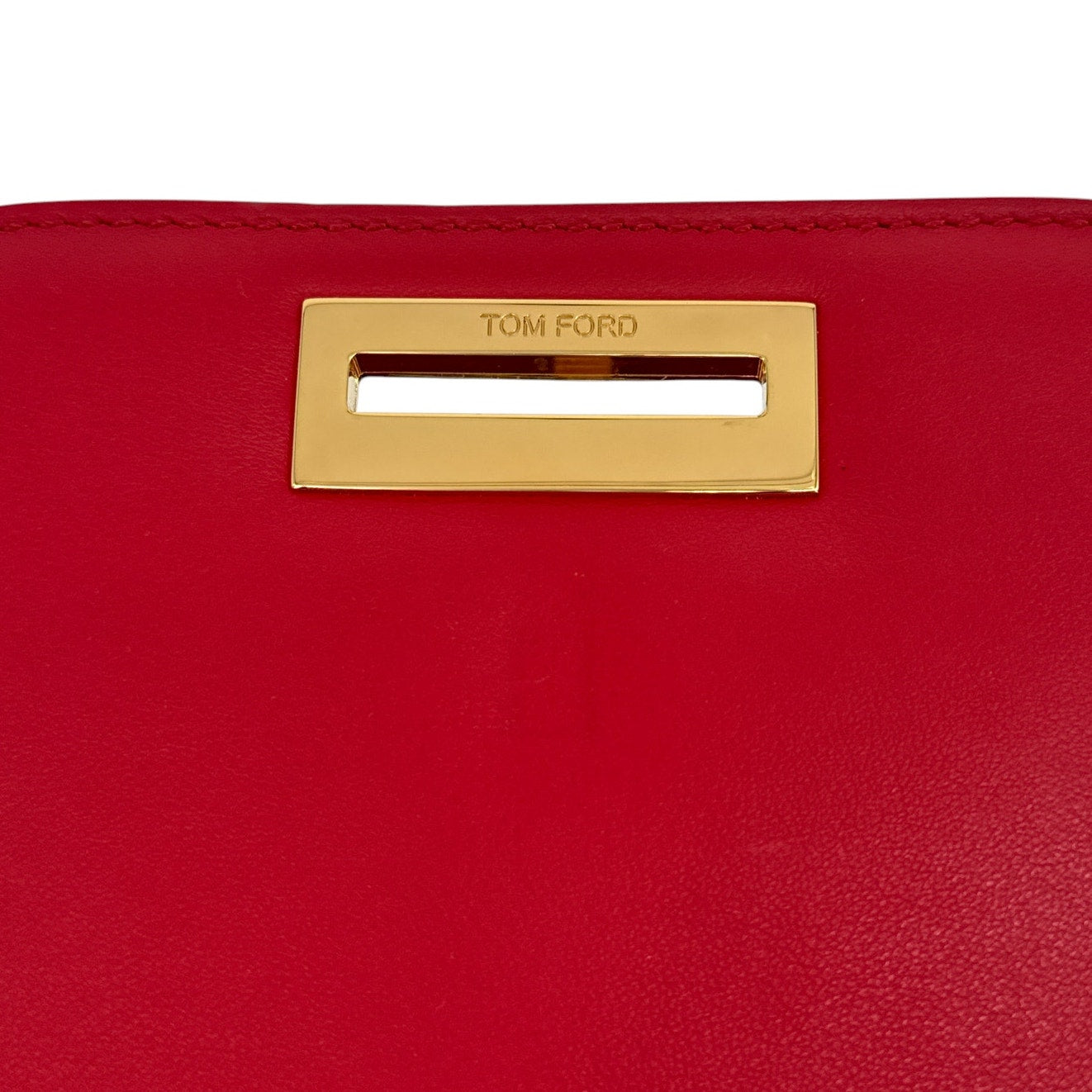 TOM FORD Cosmo T Lock Shoulder Bag Leather Small