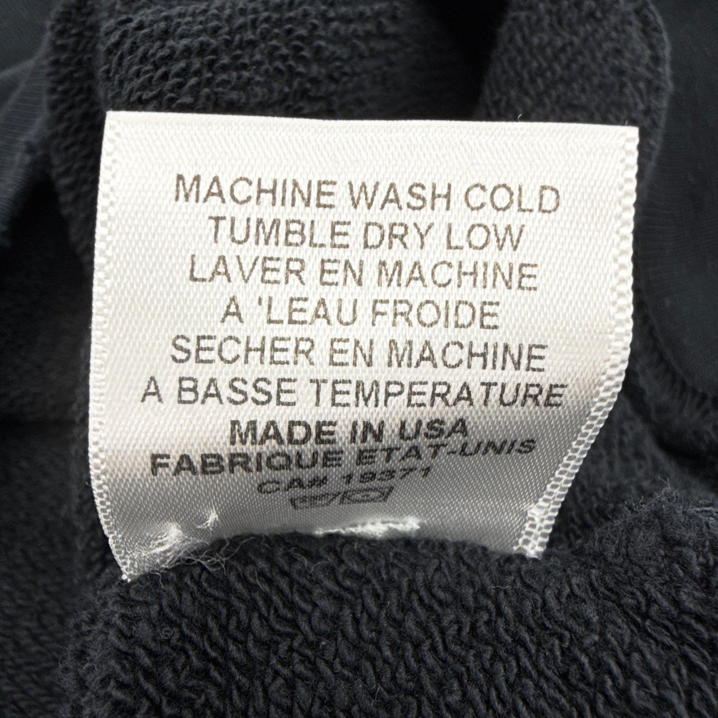 RE/DONE Recycle Distressed Crew Sweatshirt S