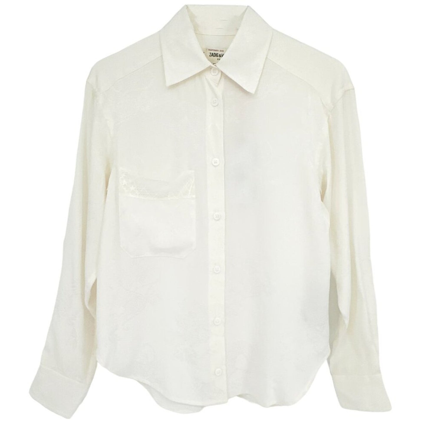 ZADIG & VOLTAIRE Tais Jac Leo Bisous Shirt XS