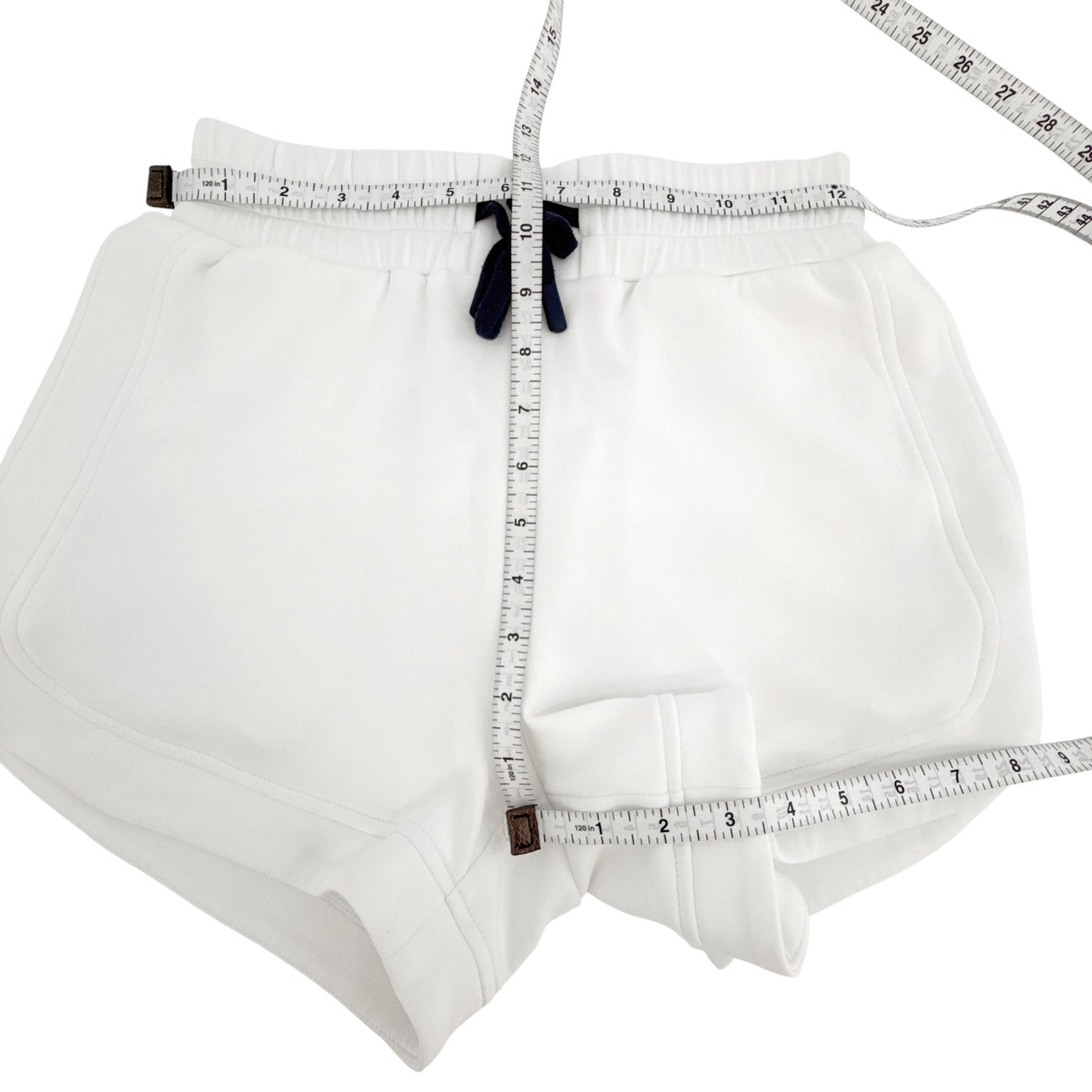 VARLEY Ollie High Rise Short in White XXS