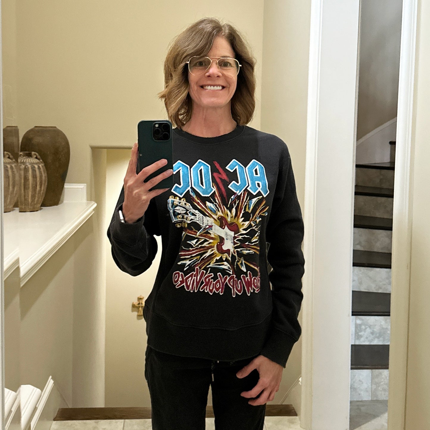 GUCCI AC/DC Logo Sweatshirt XS