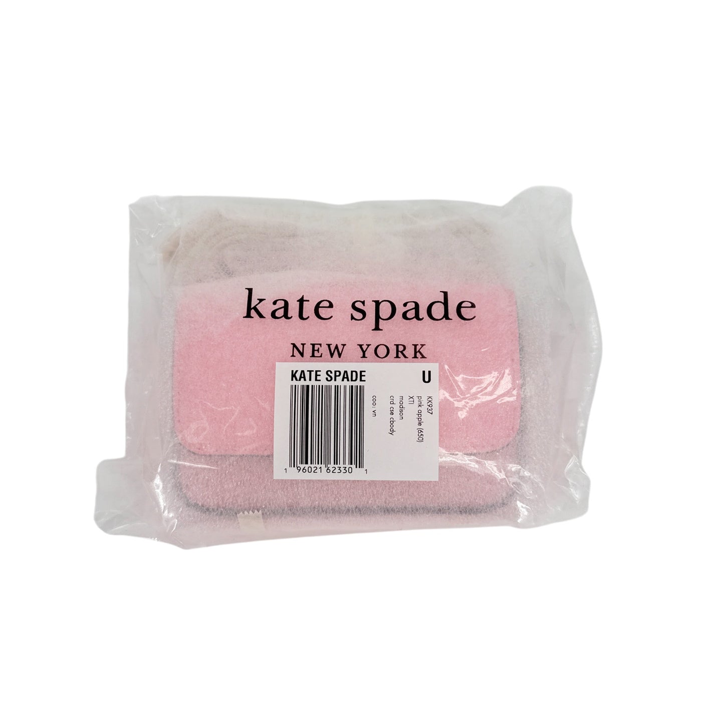 KATE SPADE New York Madison Card Case Crossbody in Pink Apple
