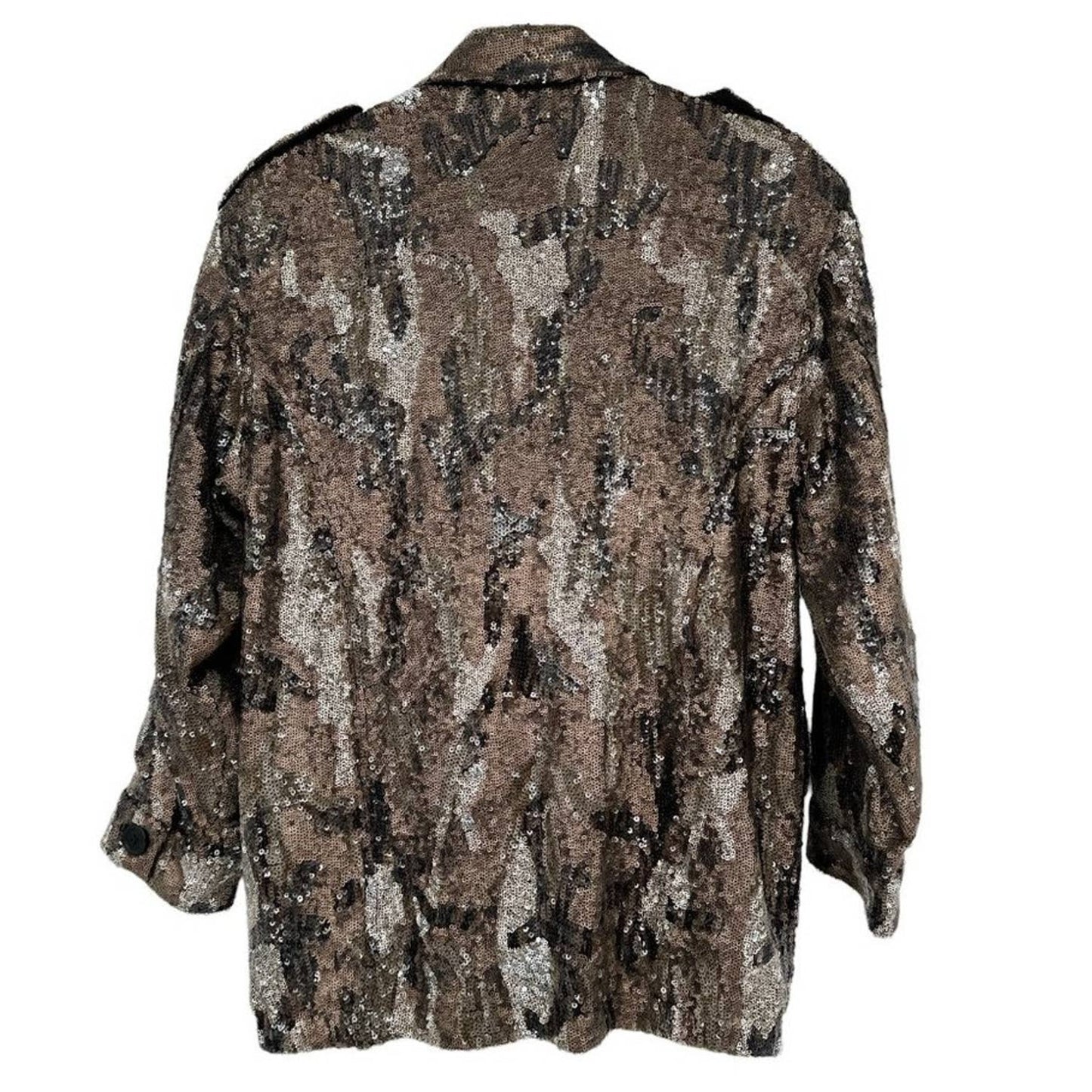 ZADIG & VOLTAIRE Kid Sequin Camo Jacket XS
