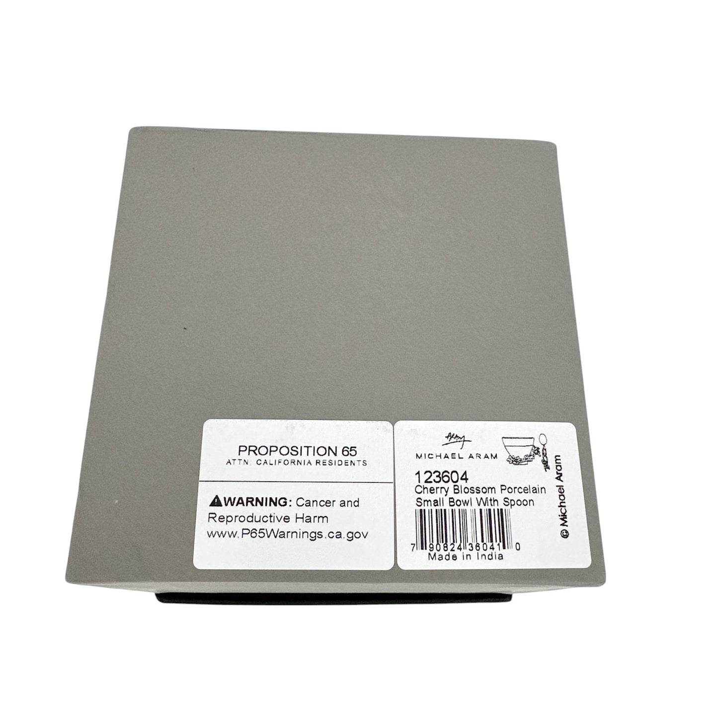 MICHAEL ARAM Cherry Blossom Porcelain Small Bowl with Spoon