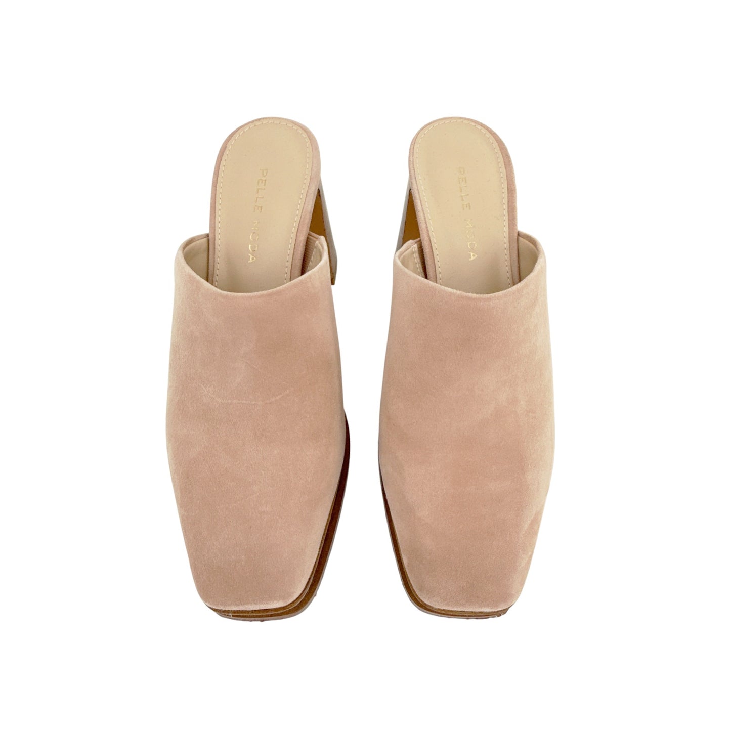 PELLE MODA Dilani Platform in Blush Kid Suede 7