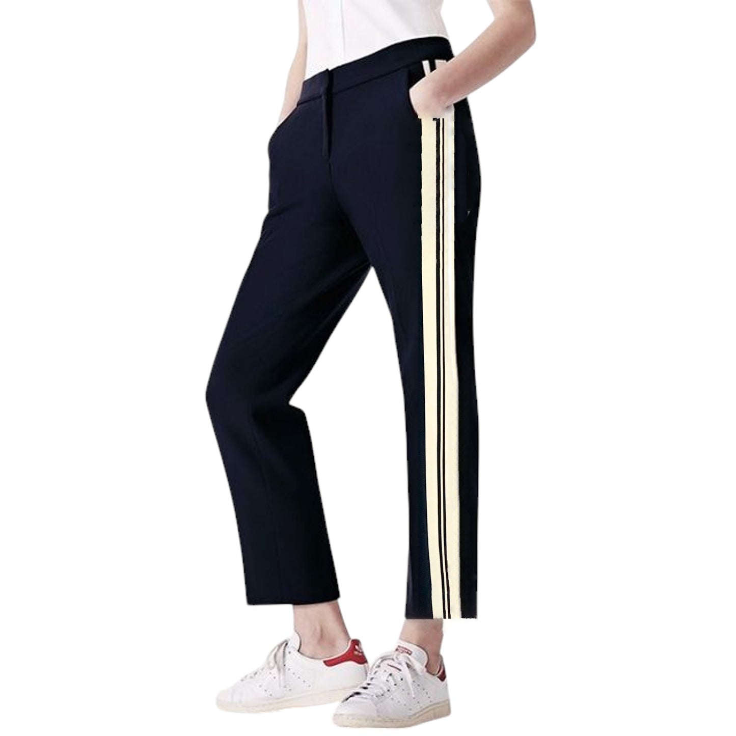 VINCE Side Stripe Trouser 0