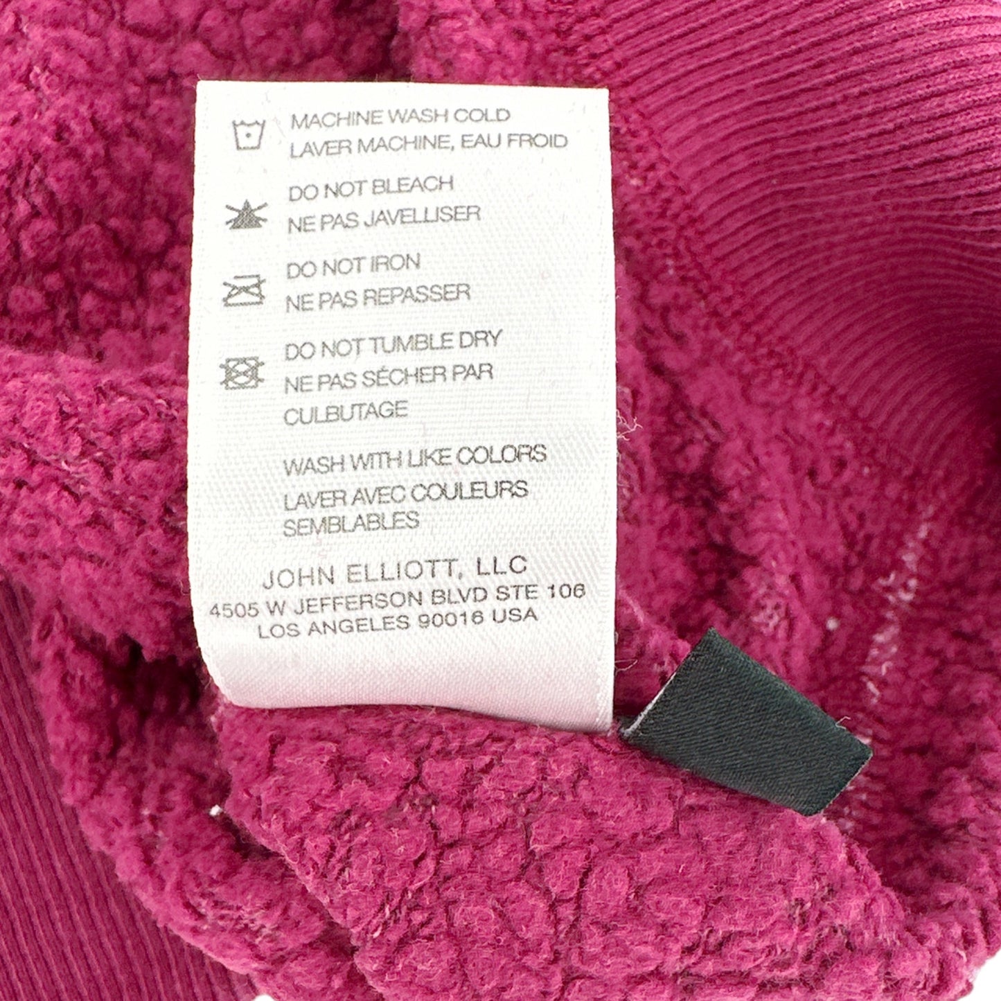JOHN ELLIOTT Vintage Fleece Crew Sweatshirt 0|XS
