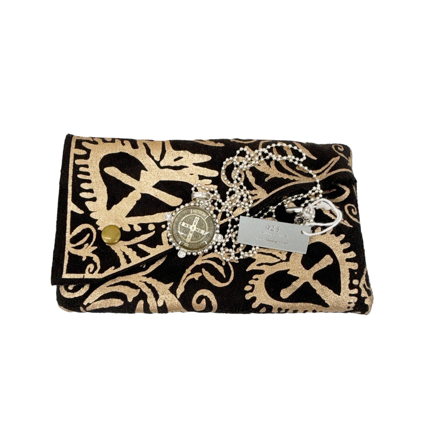 VIRGINS SAINTS & ANGELS VSA Bespoke San Benito Charm Necklace in Sterling Silver