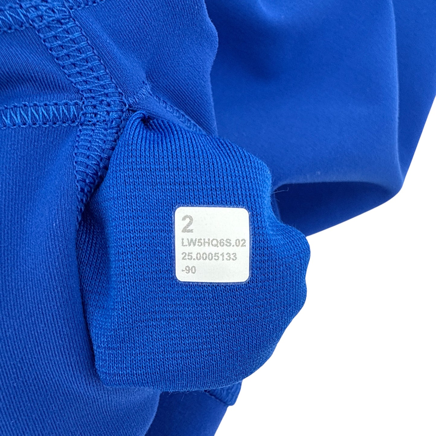 LULULEMON Wunder Train HR Crop 15" in Galactic Cobalt 2
