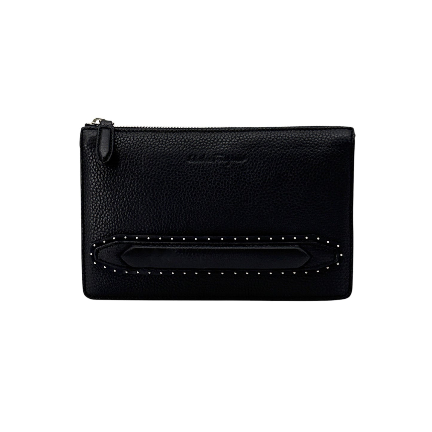 SALVATORE FERRAGAMO Firenze Stud Series Clutch
