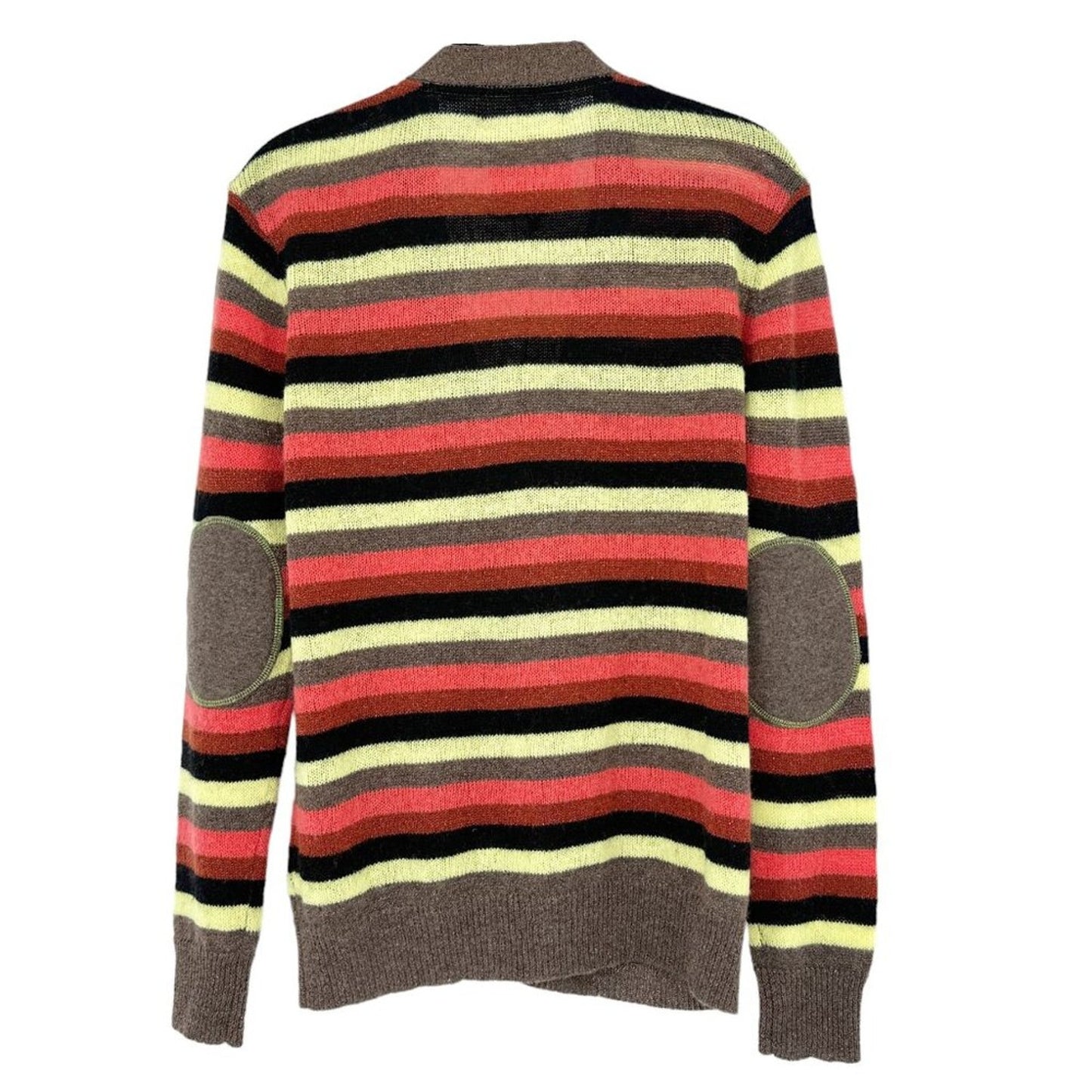 LE SUPERBE Boyfriend Sweater in Bright Stripe S