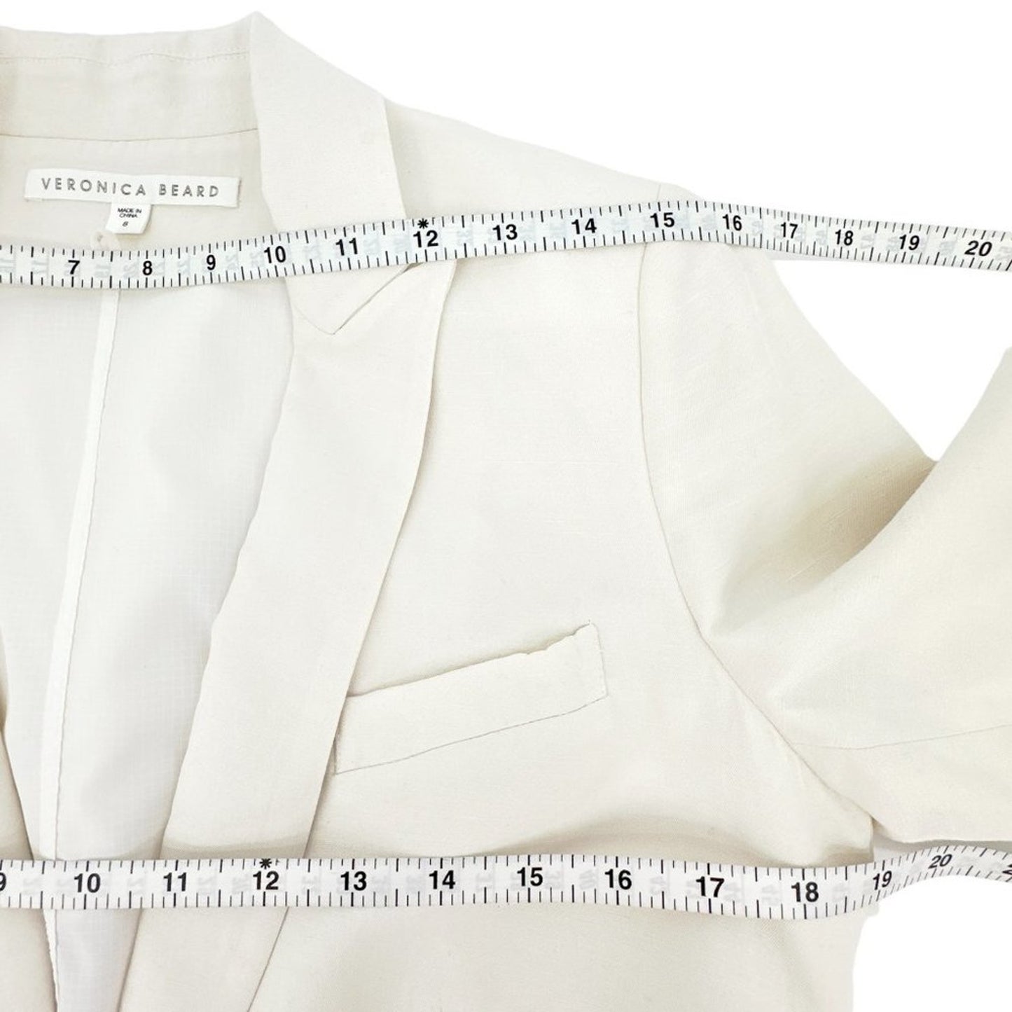 VERONICA BEARD Waterfall Dickey Jacket 8