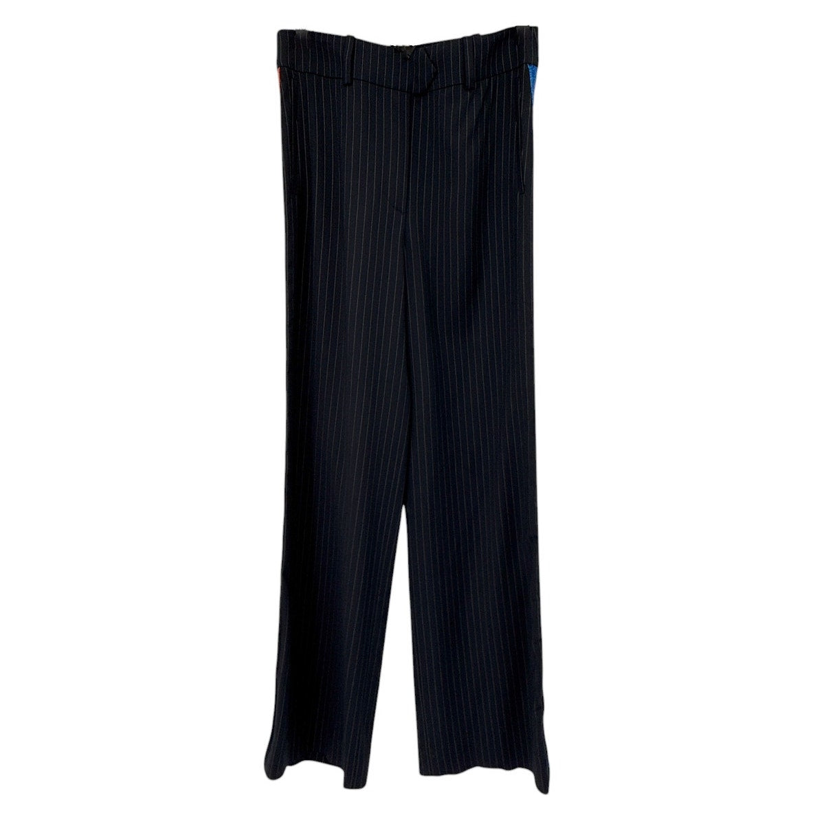 MIRA MIKATI Glitter Pinstripe Wide Leg Trousers 2