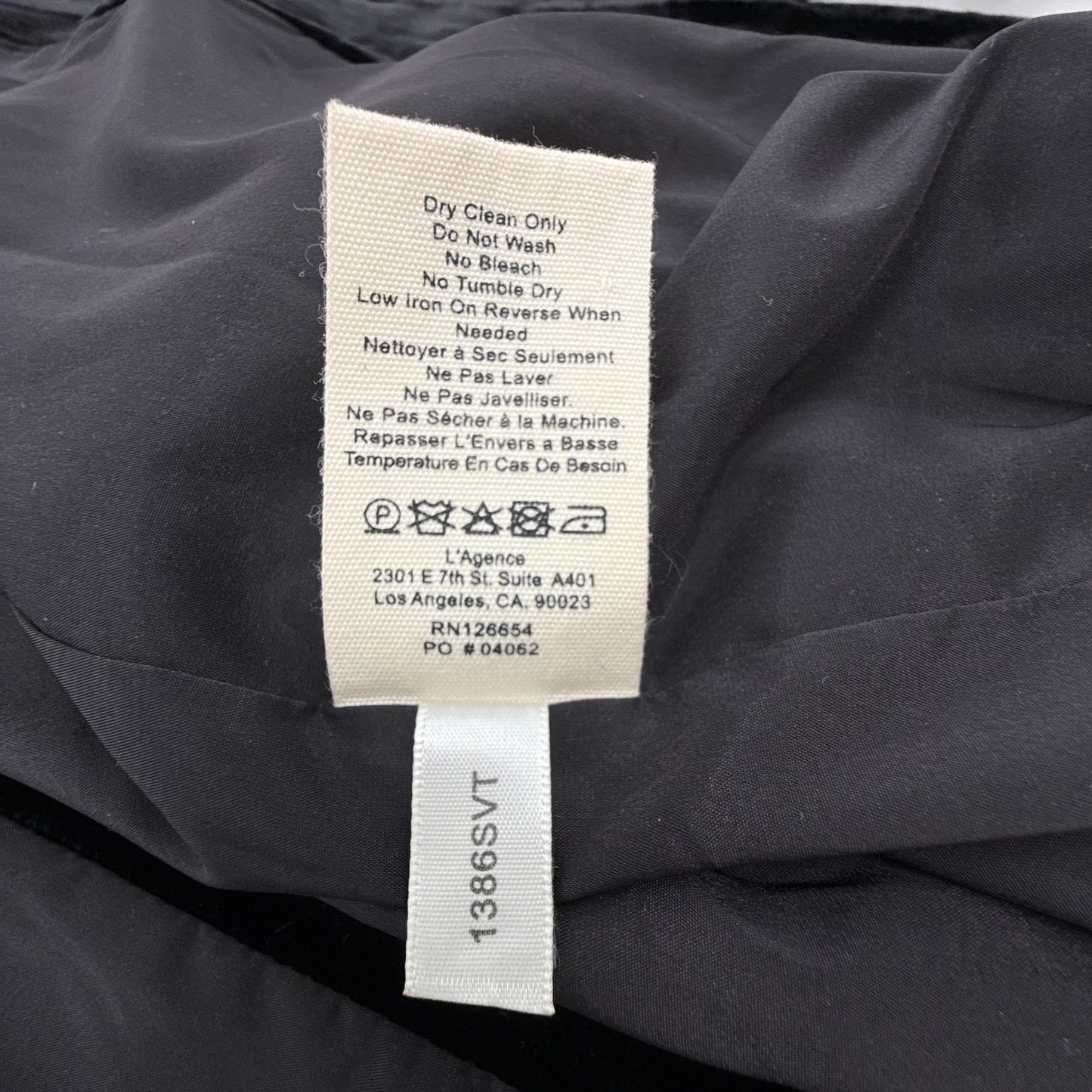 L'AGENCE Chamberlain Velvet Blazer 2