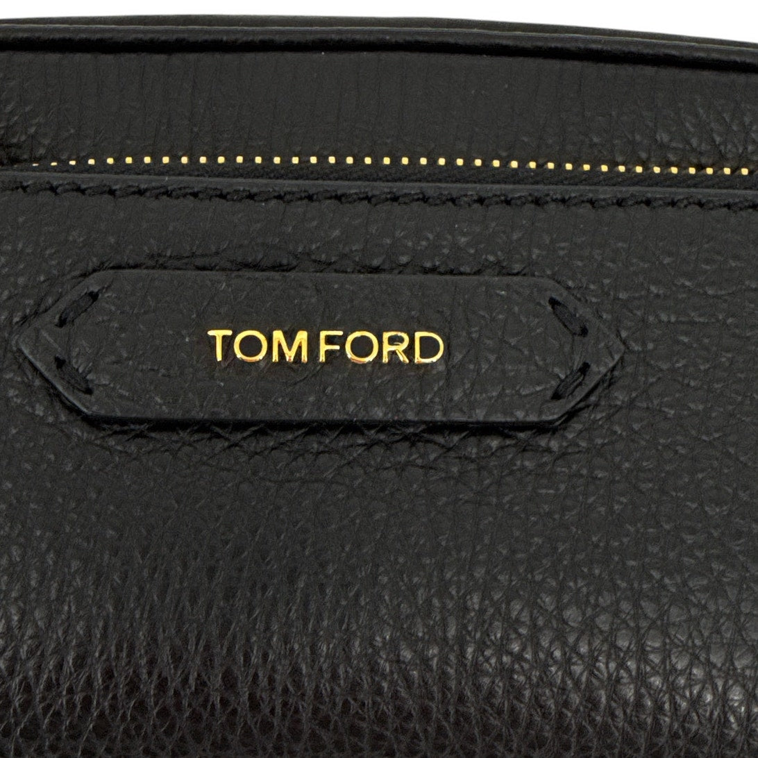 TOM FORD Grained Leather Small Cosmetics Case