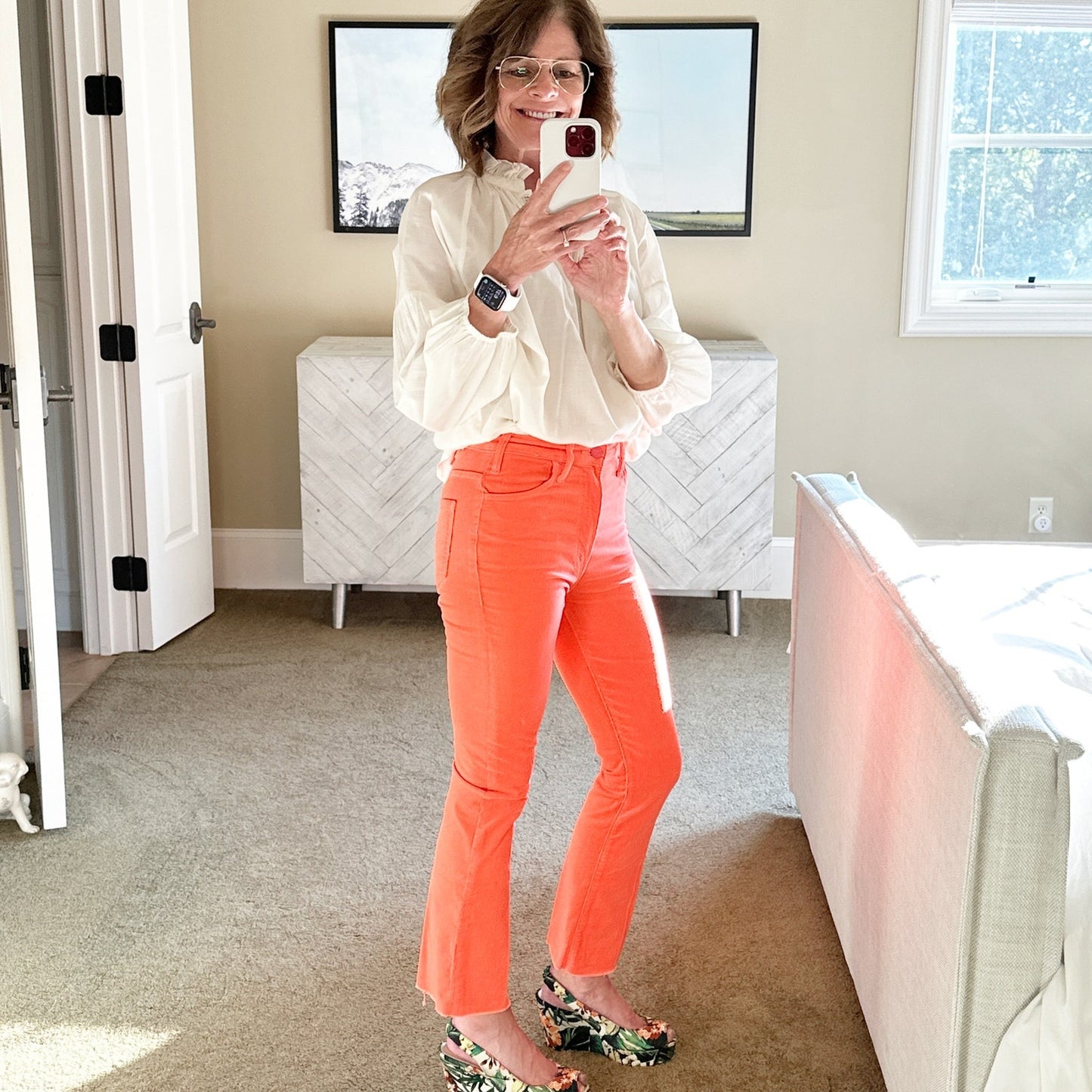 APIECE APART Victoria Mock Neck Blouse 0