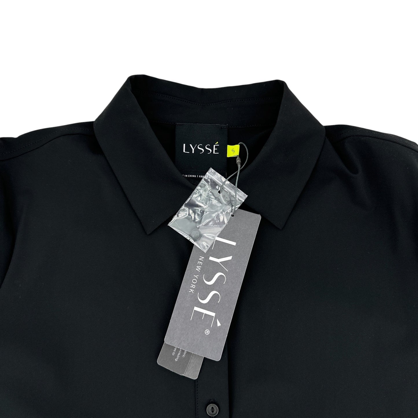LYSSE Connie Button Down Black S