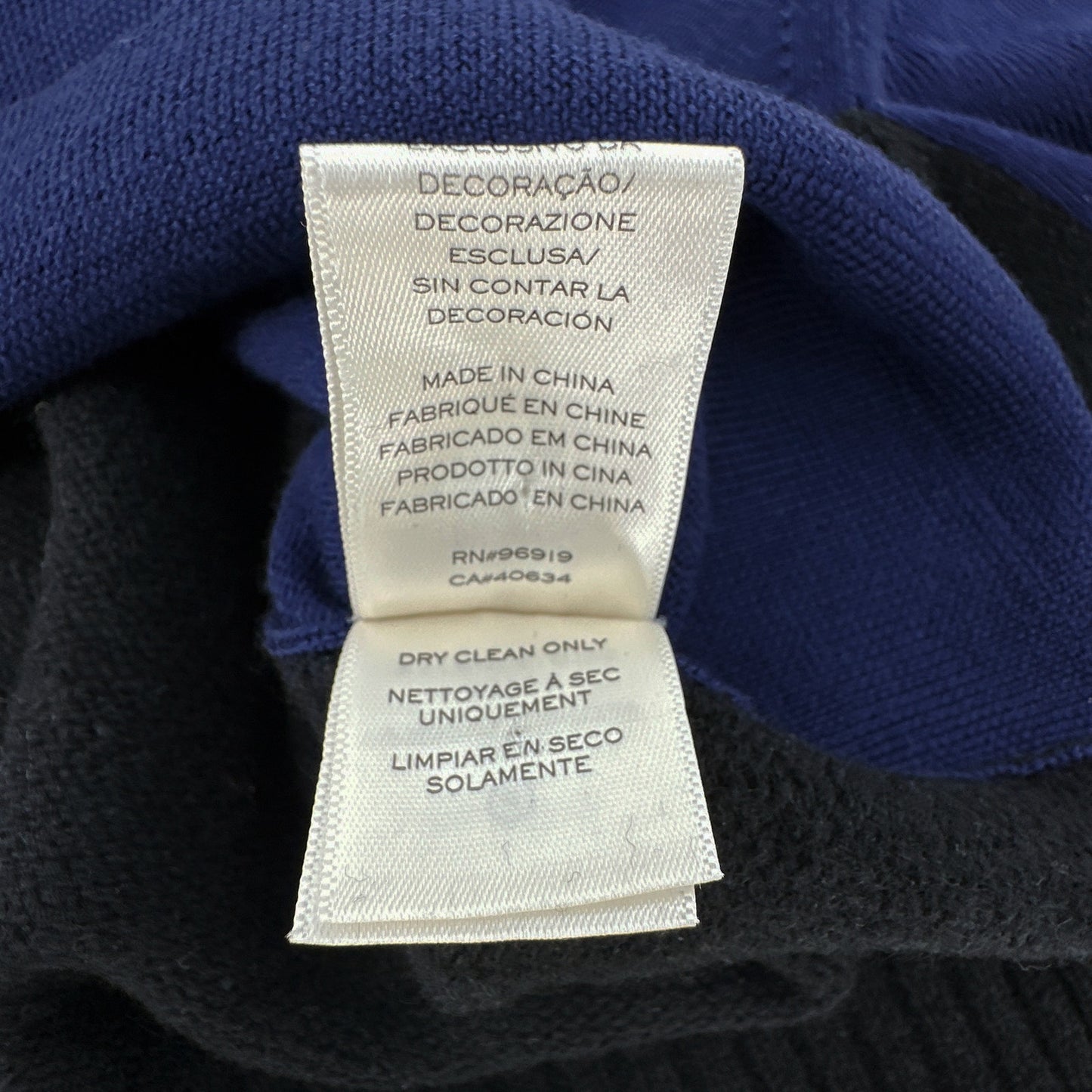 MARC JACOBS The DIY Wool Sweater in Navy S