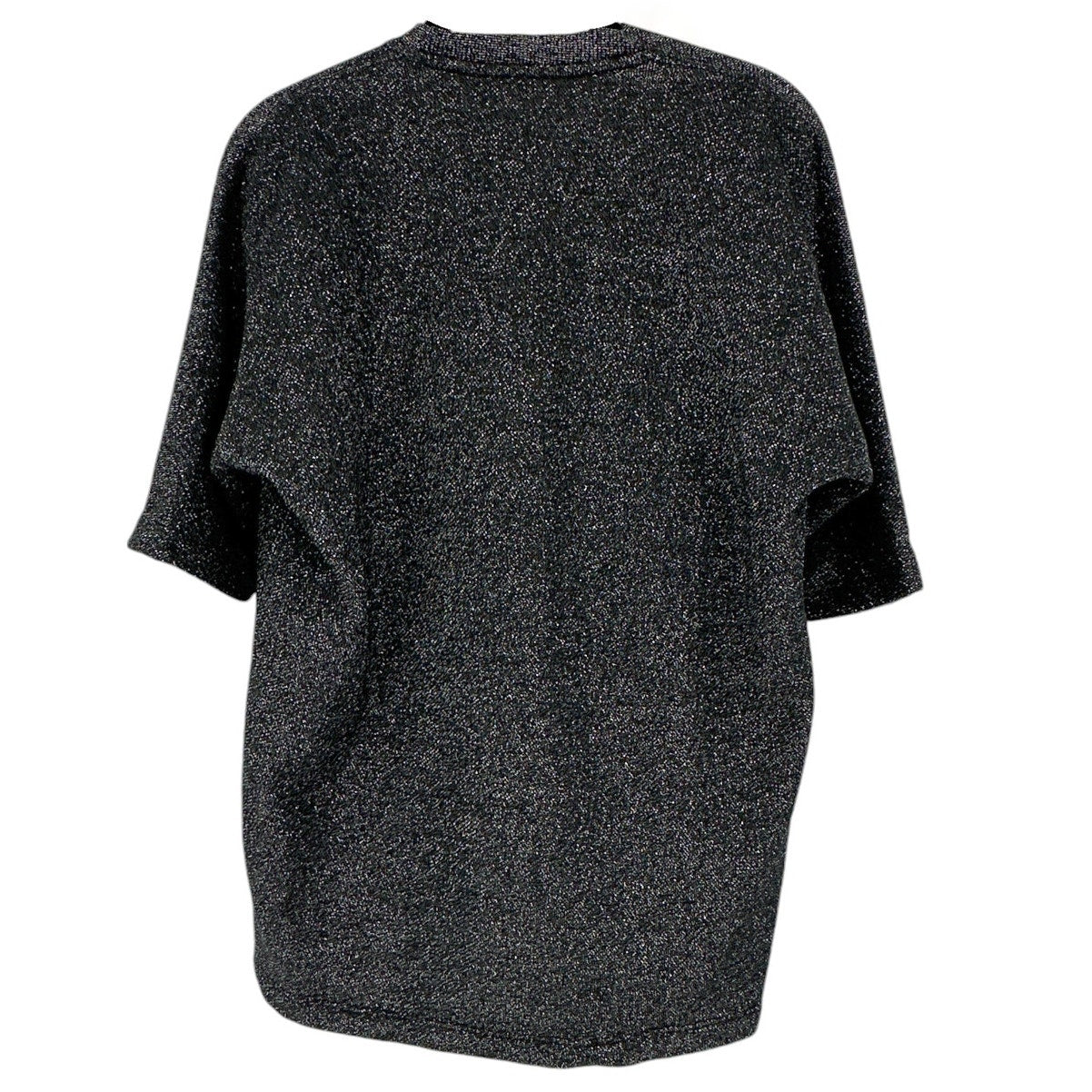 ZADIG & VOLTAIRE Portland Amour Glitter Top in Black XS