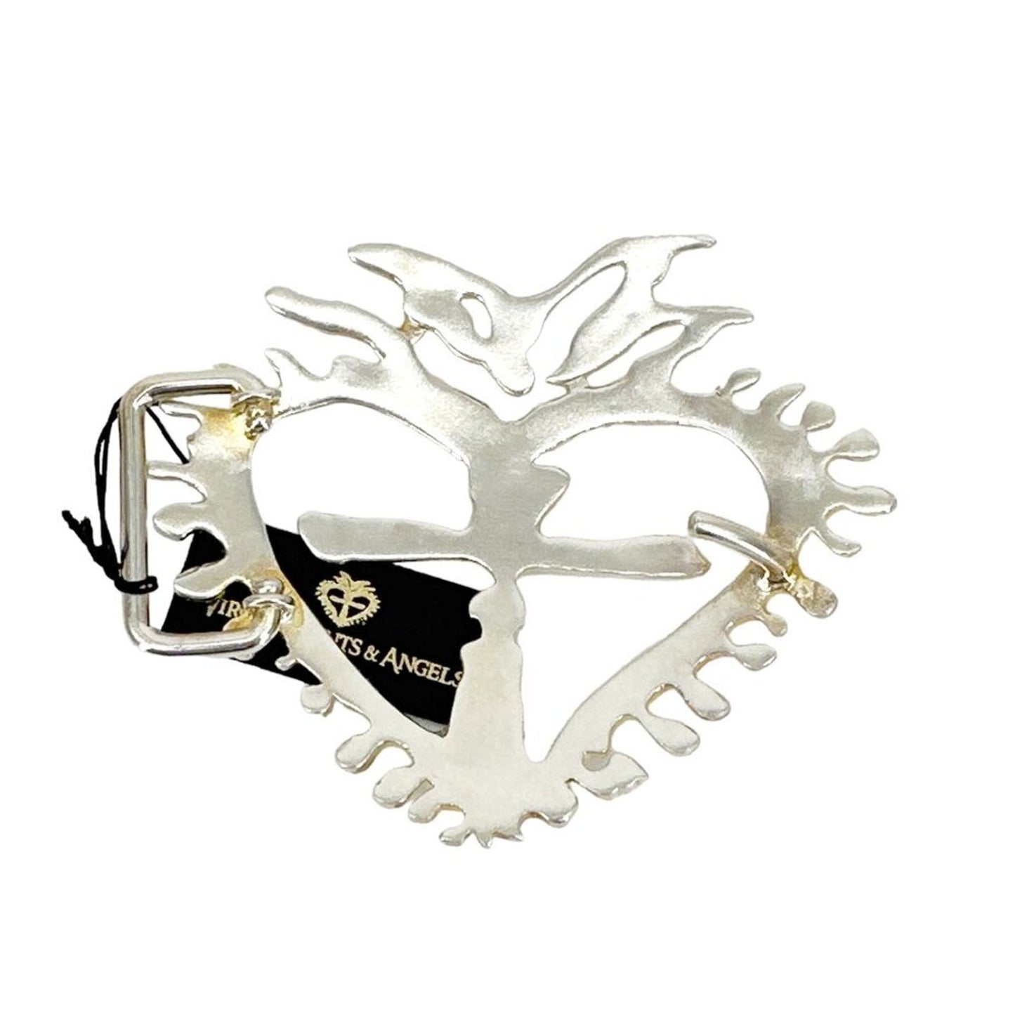 VIRGINS SAINTS & ANGELS VSA La Queen Crystal Buckle in Silver
