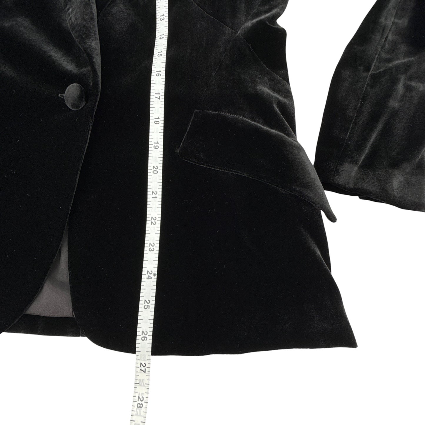 L'AGENCE Chamberlain Velvet Blazer 2