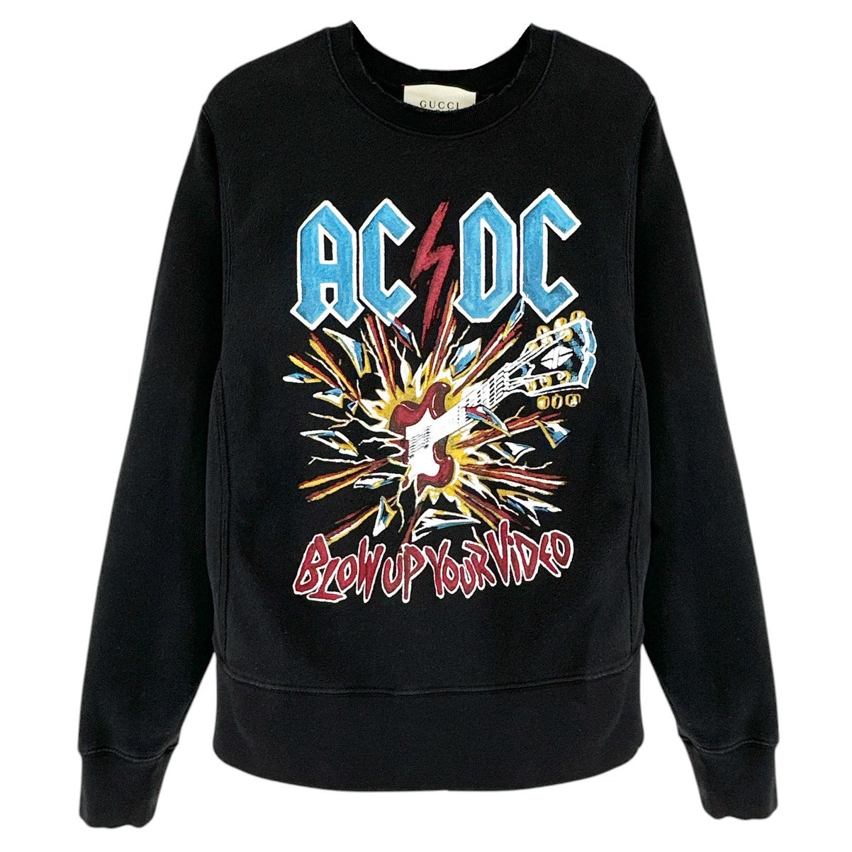 GUCCI AC/DC Logo Sweatshirt XS